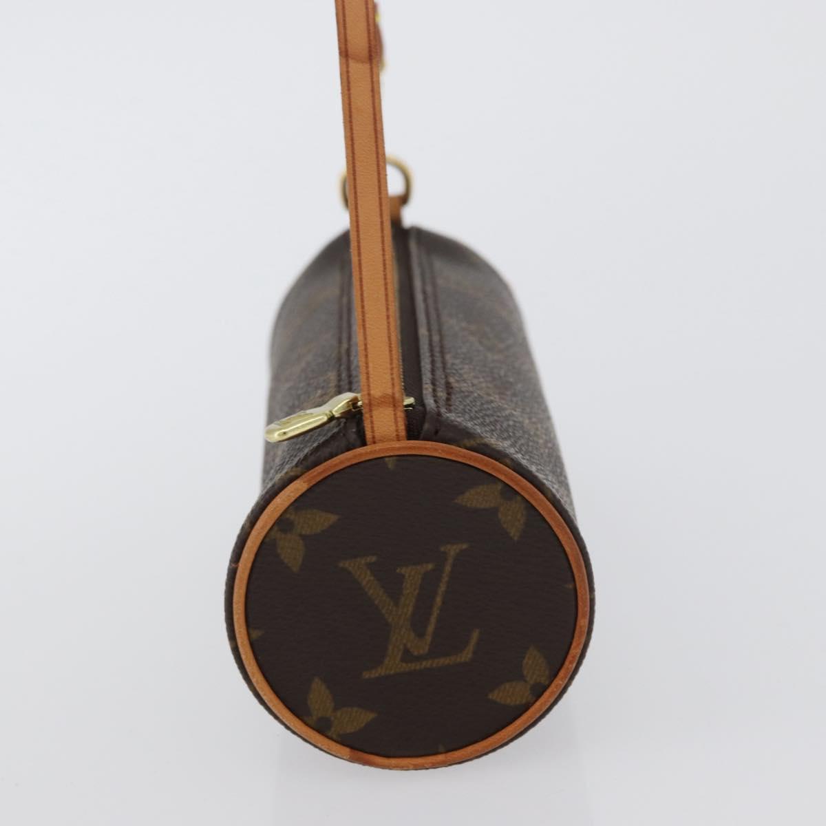 LOUIS VUITTON Monogram Papillon Pouch LV Auth 172495