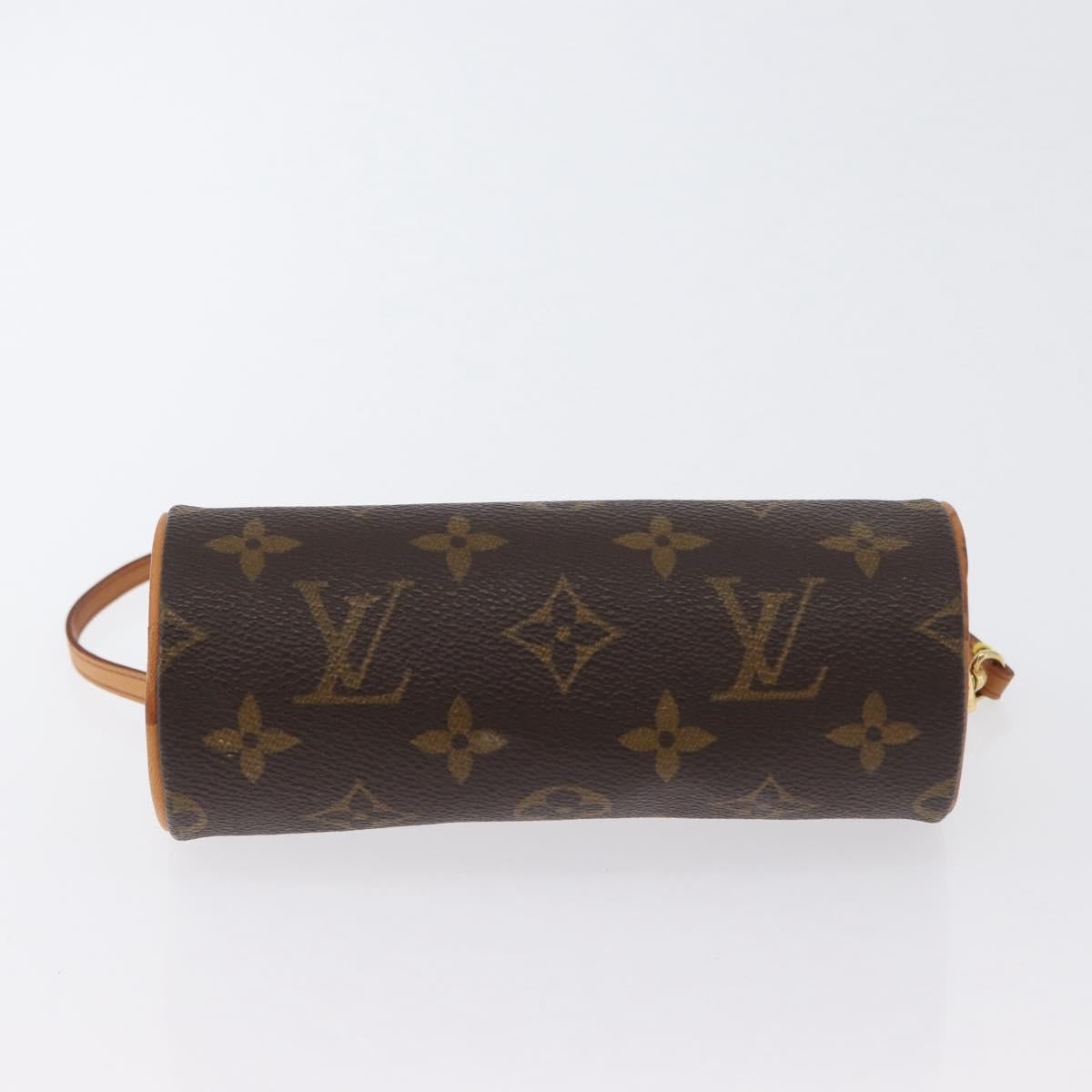 LOUIS VUITTON Monogram Papillon Pouch LV Auth 172495