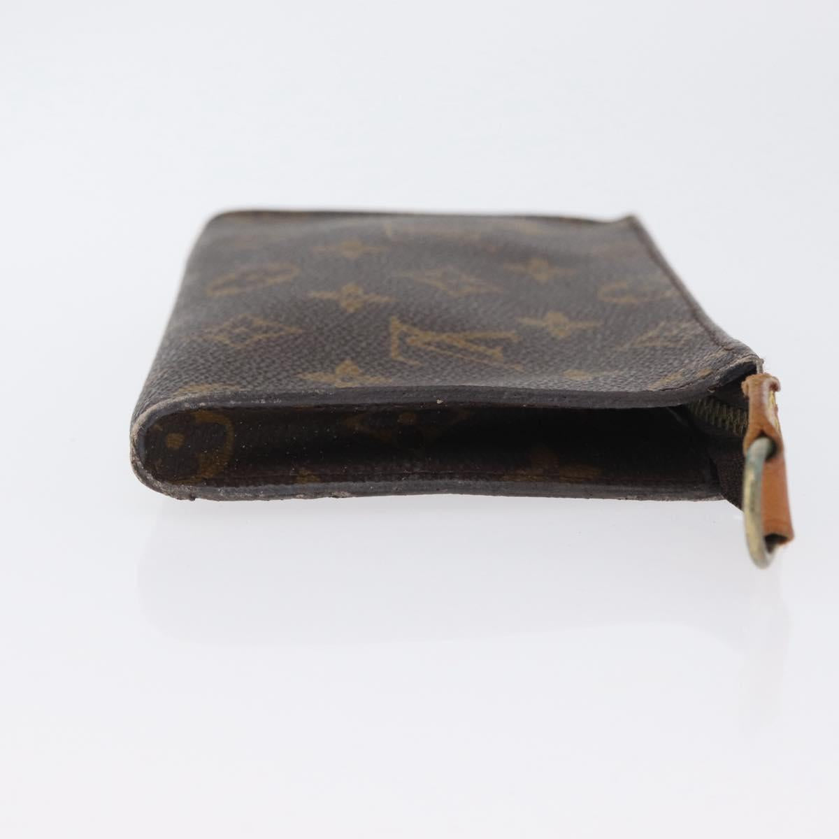LOUIS VUITTON Monogram Bucket PM Accessory Pouch LV Auth 172497