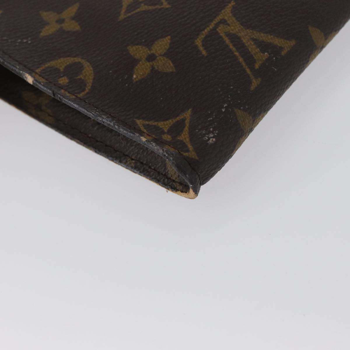 LOUIS VUITTON Monogram Bucket PM Accessory Pouch LV Auth 172498