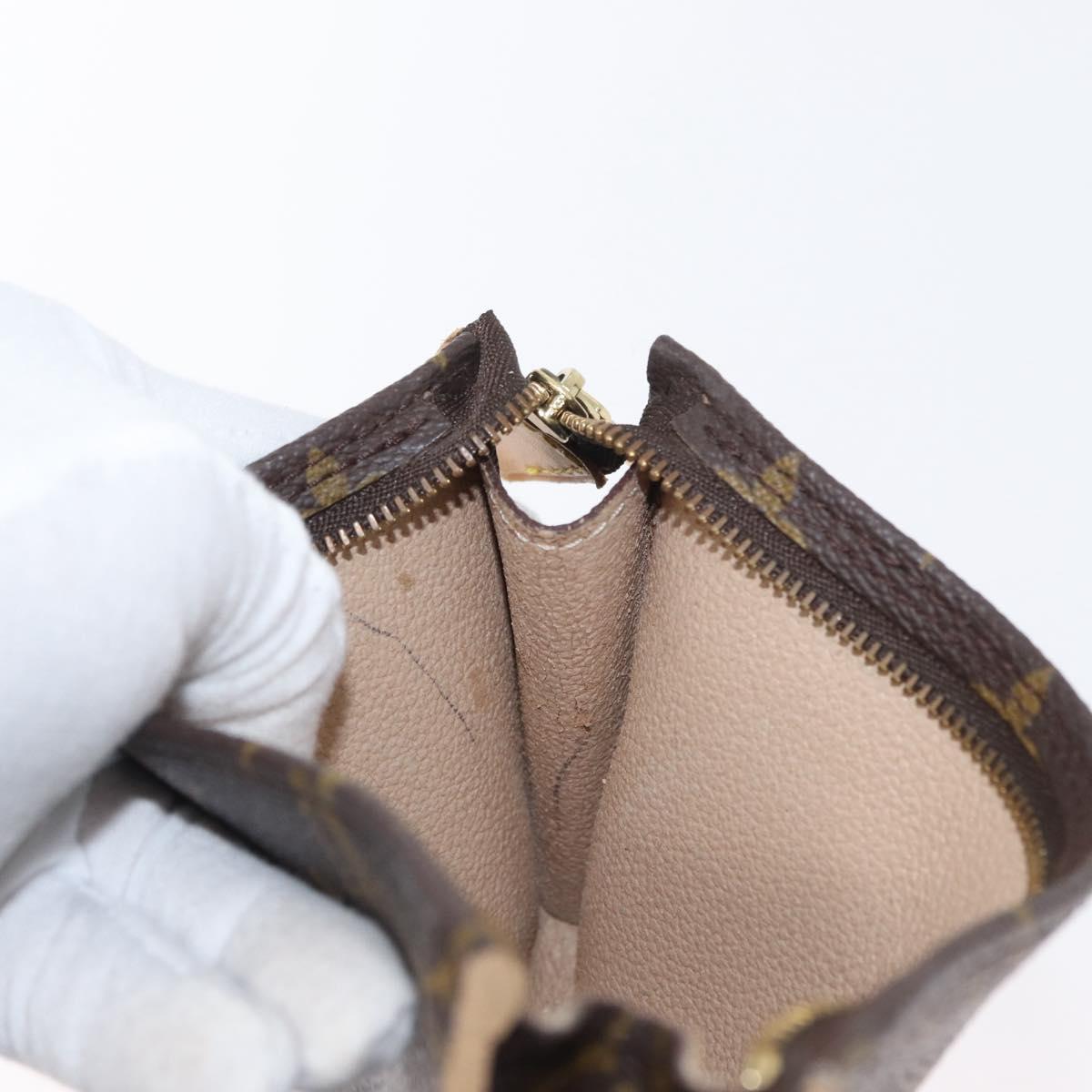 LOUIS VUITTON Monogram Bucket PM Accessory Pouch LV Auth 172498