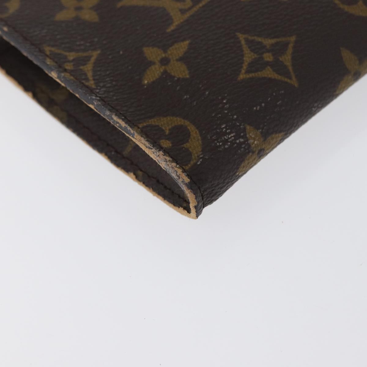 LOUIS VUITTON Monogram Bucket PM Accessory Pouch LV Auth 172498