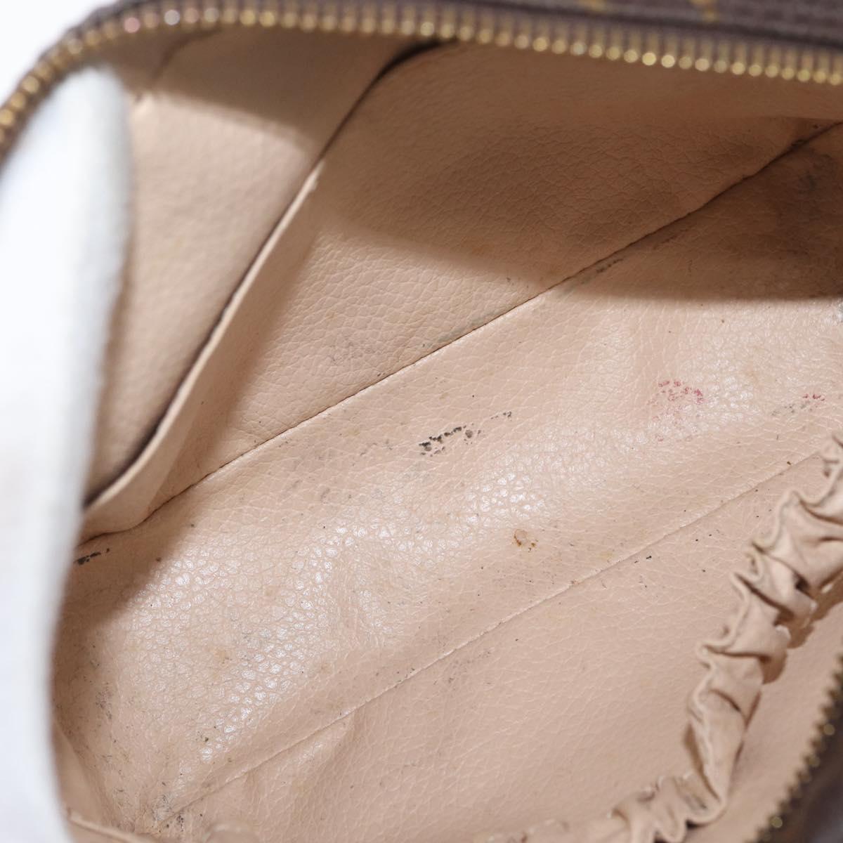 LOUIS VUITTON Monogram Trousse Toilette 18 Pouch M47526 LV Auth 172500A