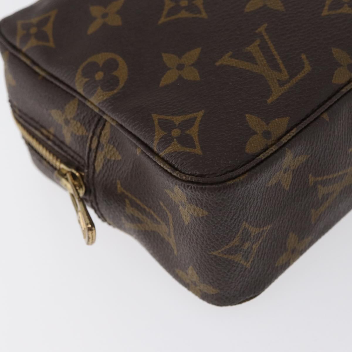 LOUIS VUITTON Monogram Trousse Toilette 18 Pouch M47526 LV Auth 172500A