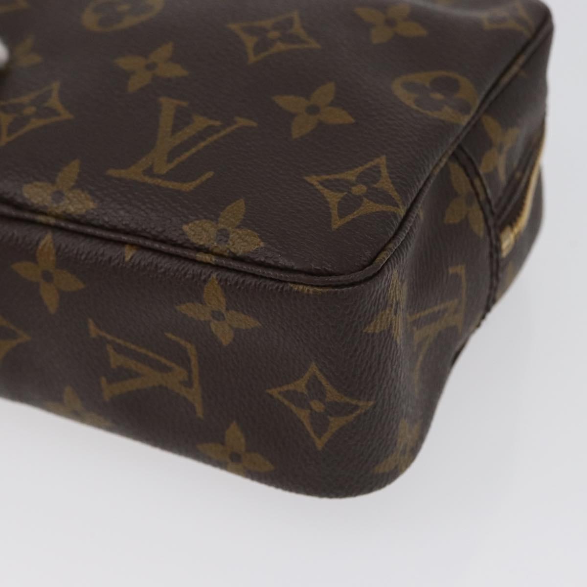 LOUIS VUITTON Monogram Trousse Toilette 18 Pouch M47526 LV Auth 172500A