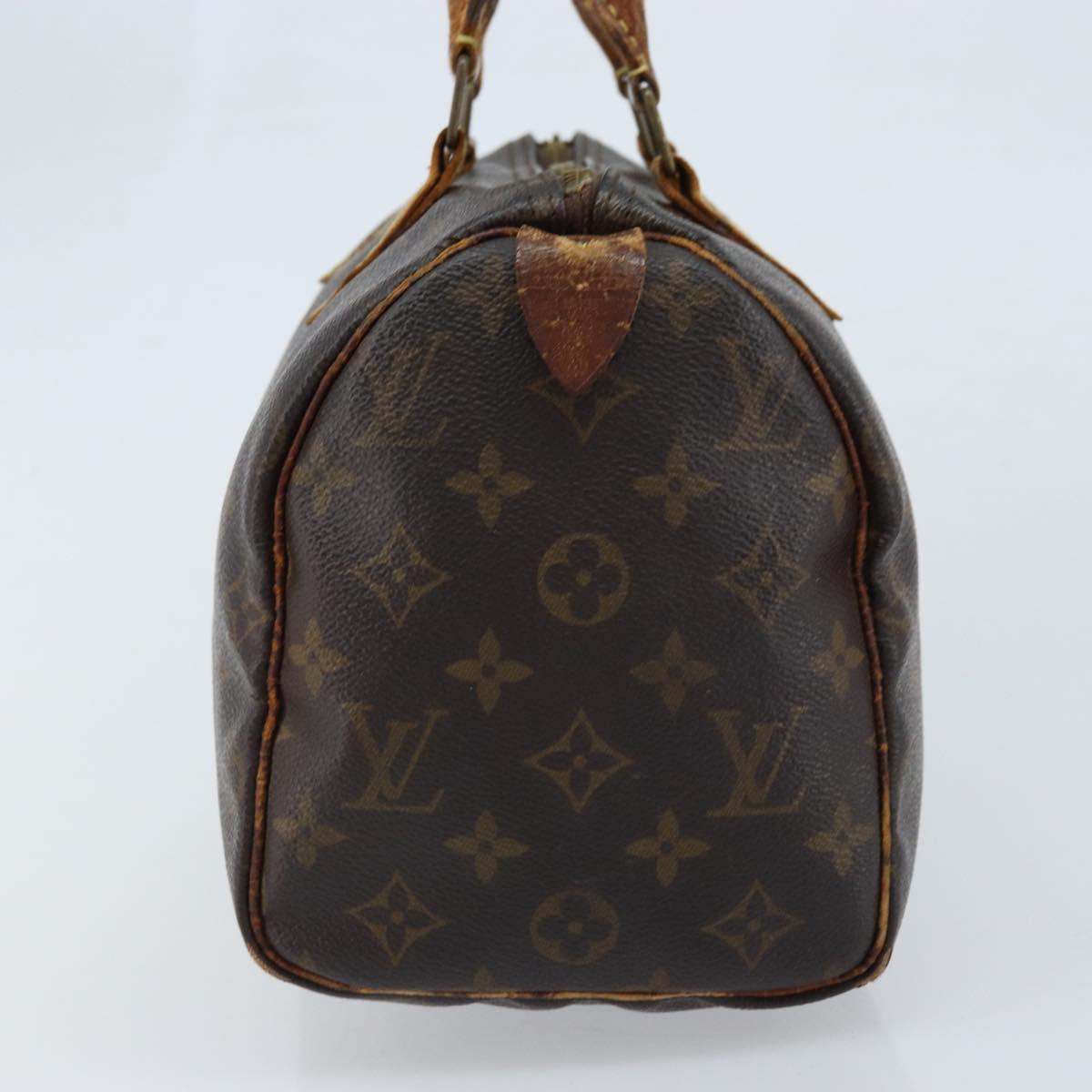 LOUIS VUITTON Monogram Speedy 25 Hand Bag M41528 LV Auth 172508