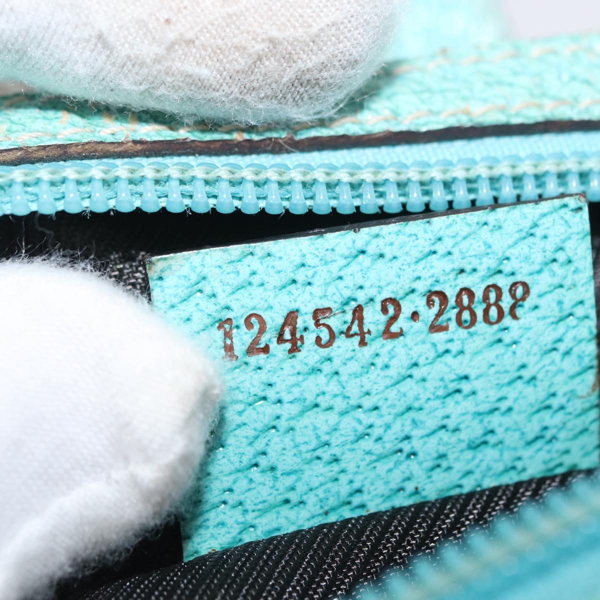 GUCCI GG Canvas Hand Bag Beige 124542 Auth 172530