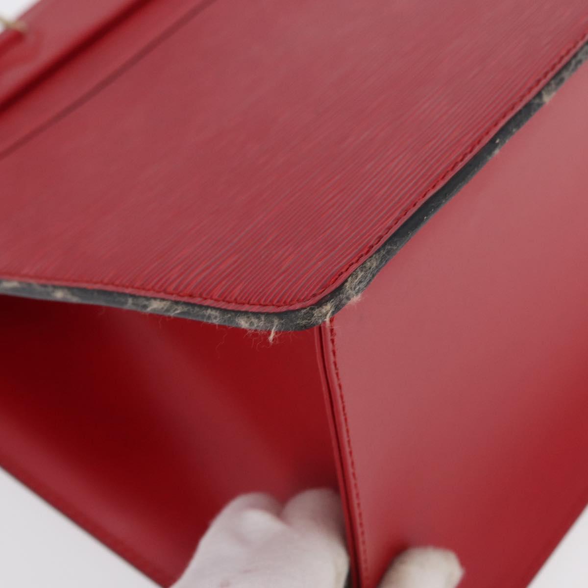LOUIS VUITTON Epi Riviera Hand Bag Red M48187 LV Auth 172538