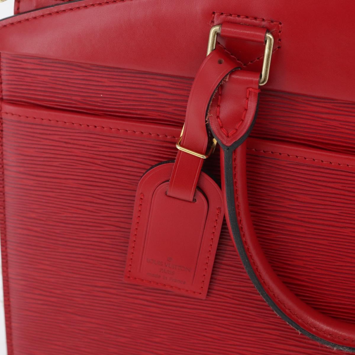 LOUIS VUITTON Epi Riviera Hand Bag Red M48187 LV Auth 172538