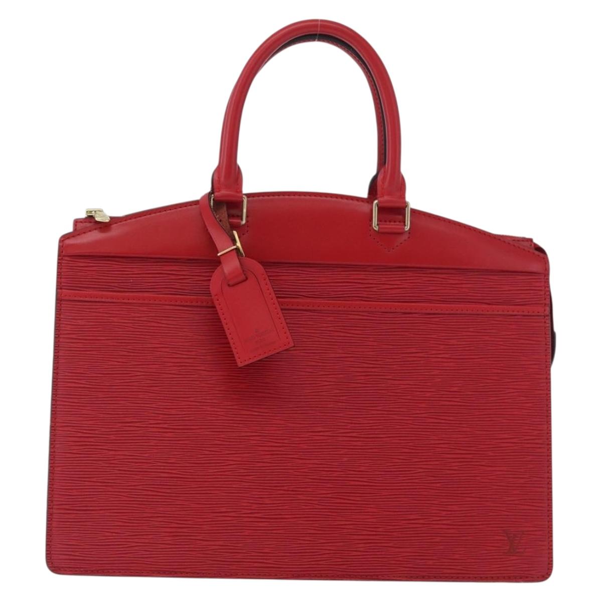 LOUIS VUITTON Epi Riviera Hand Bag Red M48187 LV Auth 172538