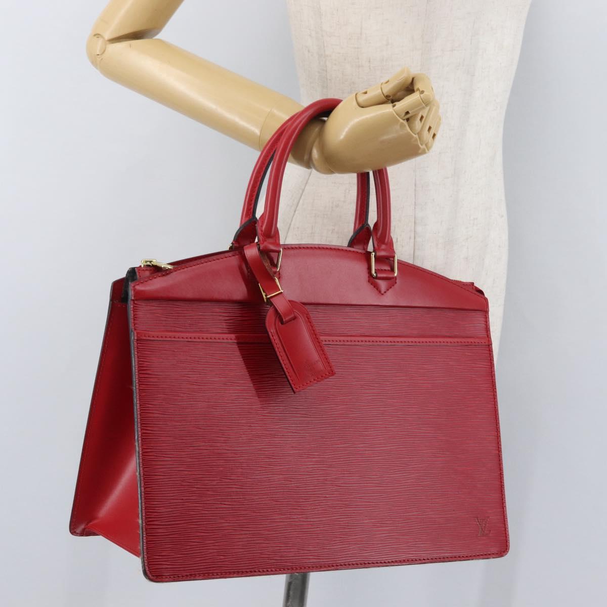 LOUIS VUITTON Epi Riviera Hand Bag Red M48187 LV Auth 172538