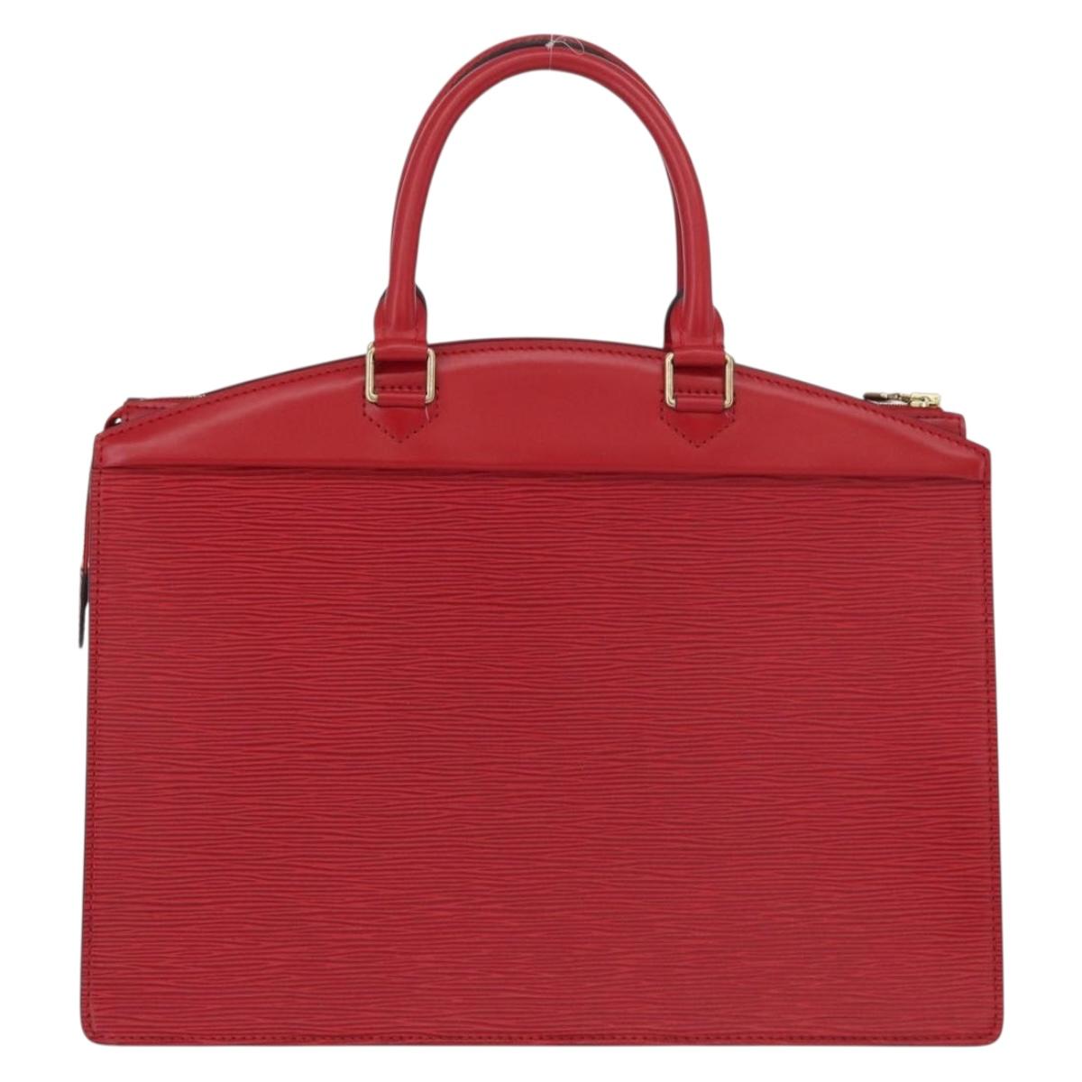 LOUIS VUITTON Epi Riviera Hand Bag Red M48187 LV Auth 172538