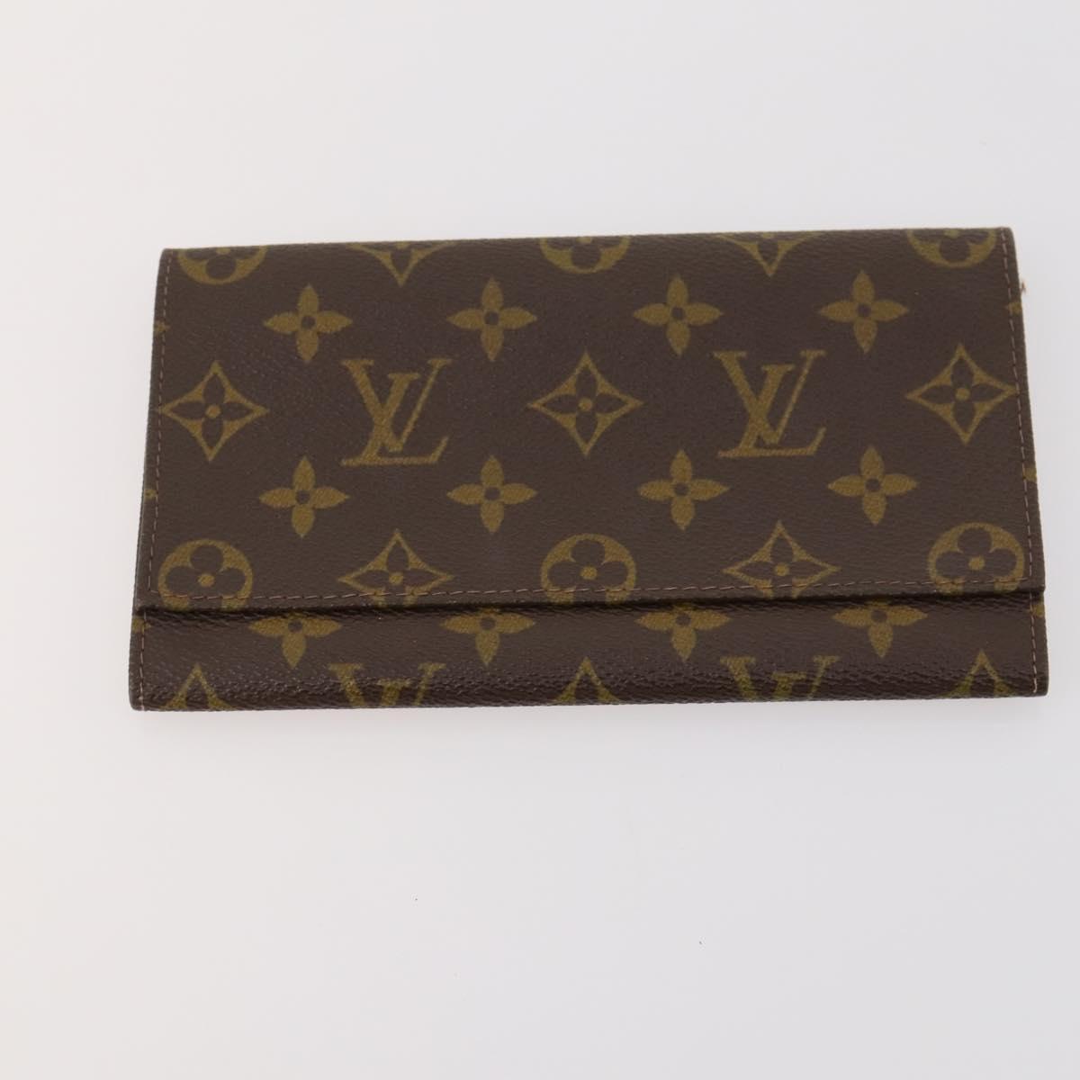 LOUIS VUITTON Monogram Wallet 4 Set LV Auth 172565