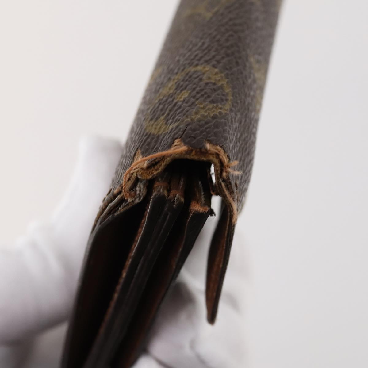 LOUIS VUITTON Monogram Wallet 4 Set LV Auth 172565
