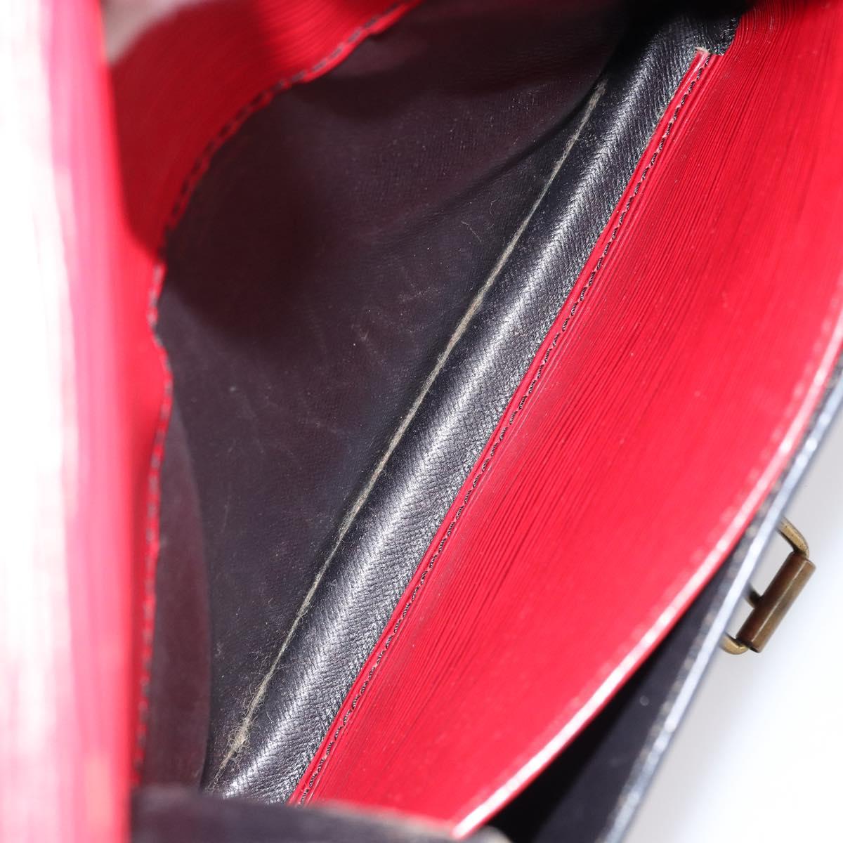 LOUIS VUITTON Epi Cartesier MM Shoulder Bag Red M52247 LV Auth 172584