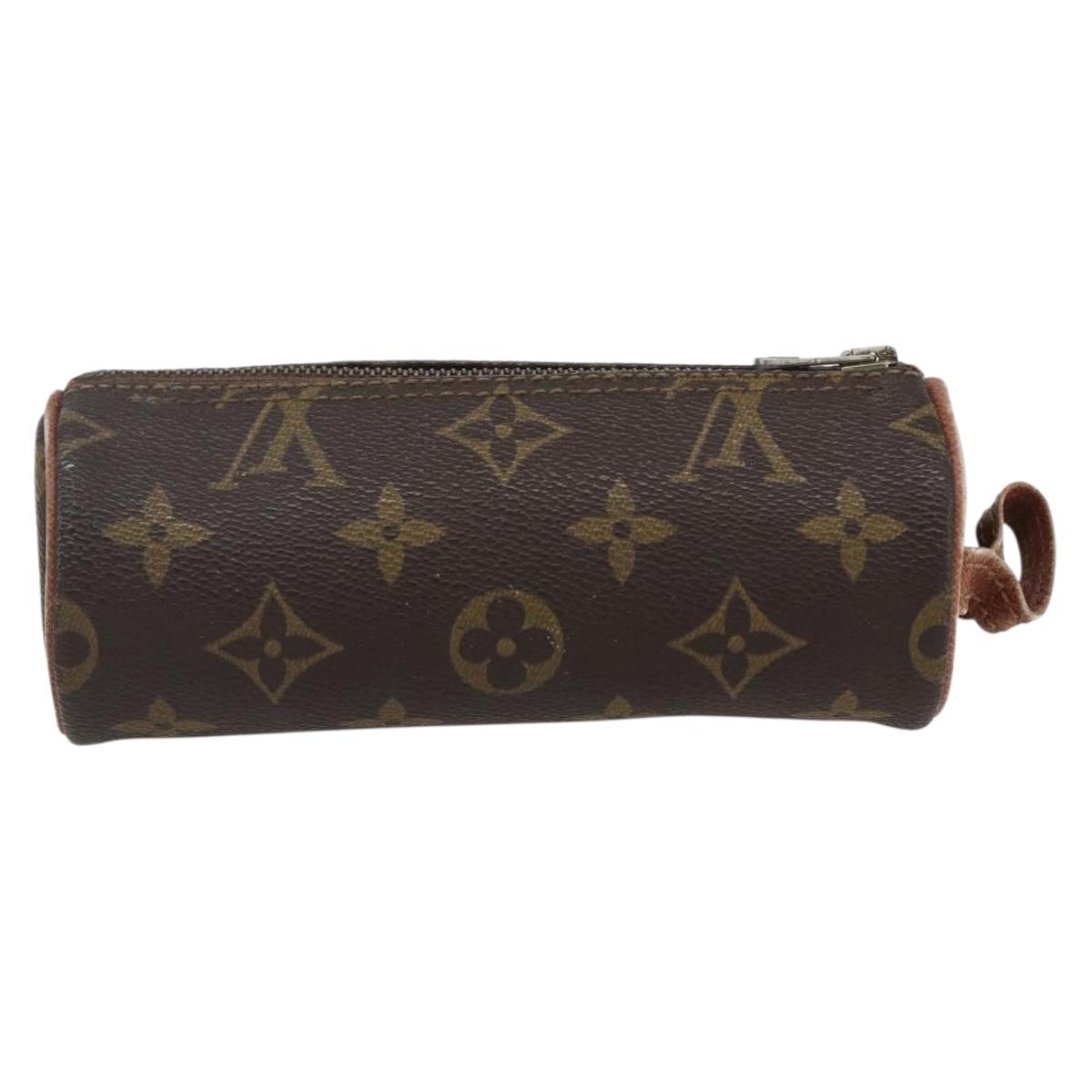 LOUIS VUITTON Monogram Trousse Rondo Pouch LV Auth 172585