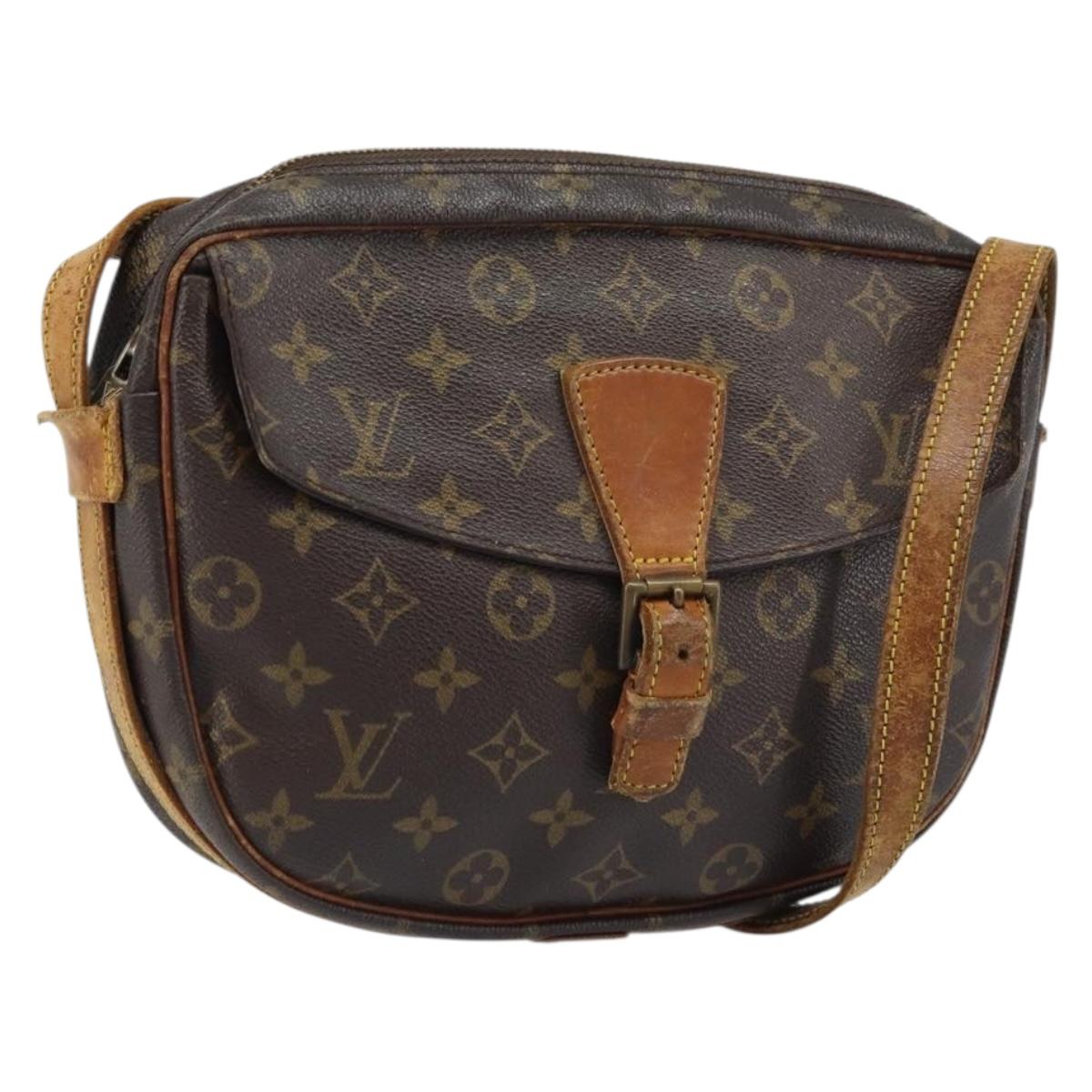 LOUIS VUITTON Monogram Jeune Fille GM Shoulder Bag M51225 LV Auth 172591