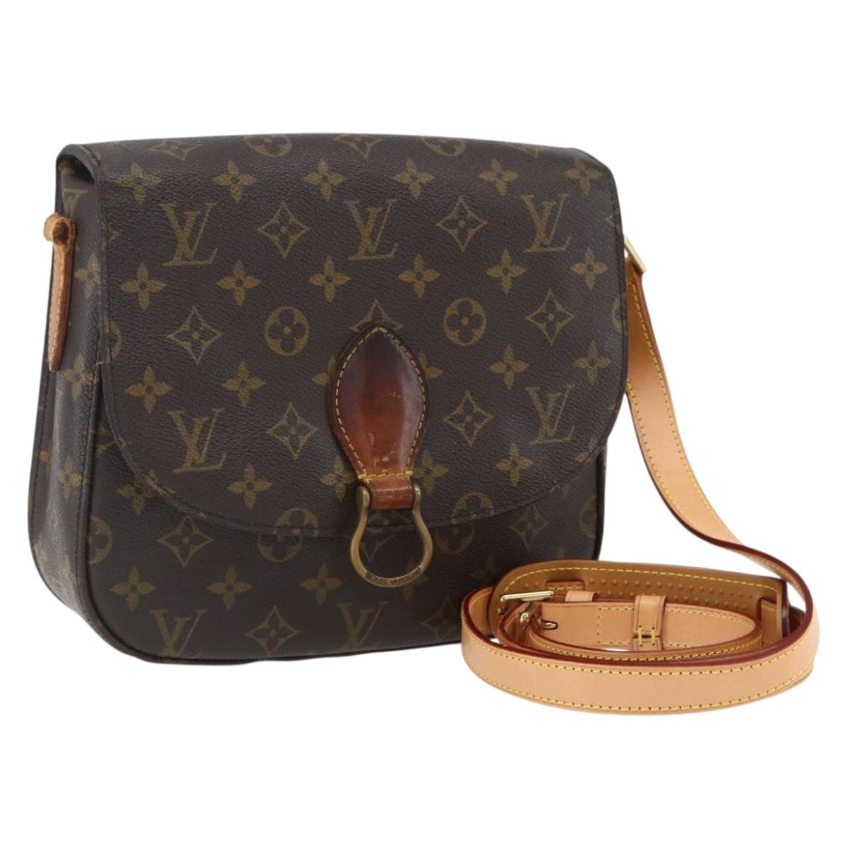LOUIS VUITTON Monogram Saint Cloud GM Shoulder Bag M51242 LV Auth 172594