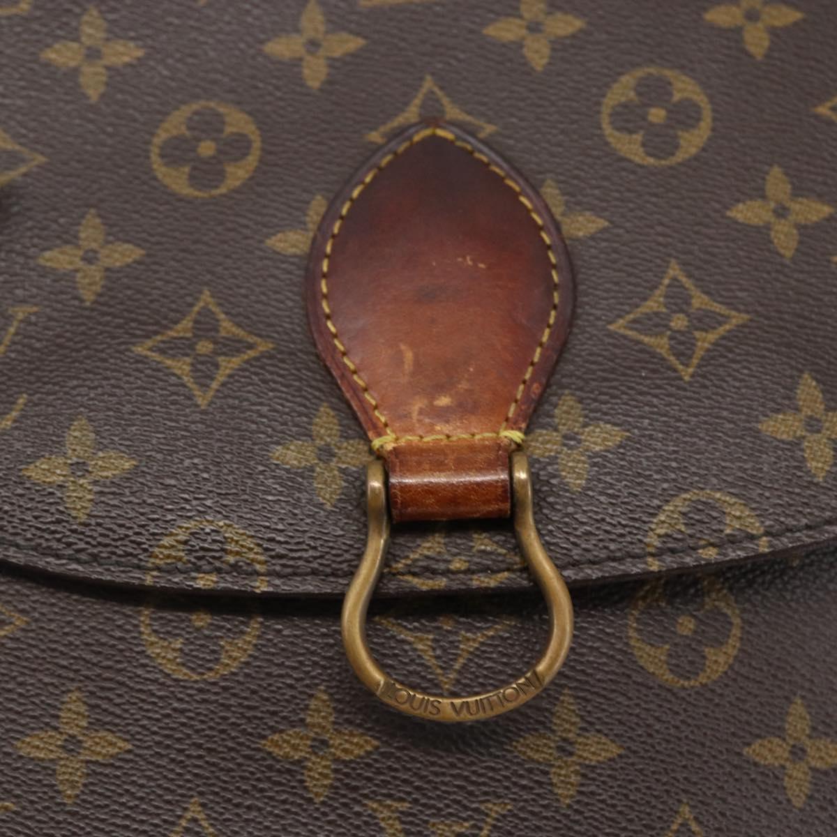LOUIS VUITTON Monogram Saint Cloud GM Shoulder Bag M51242 LV Auth 172594
