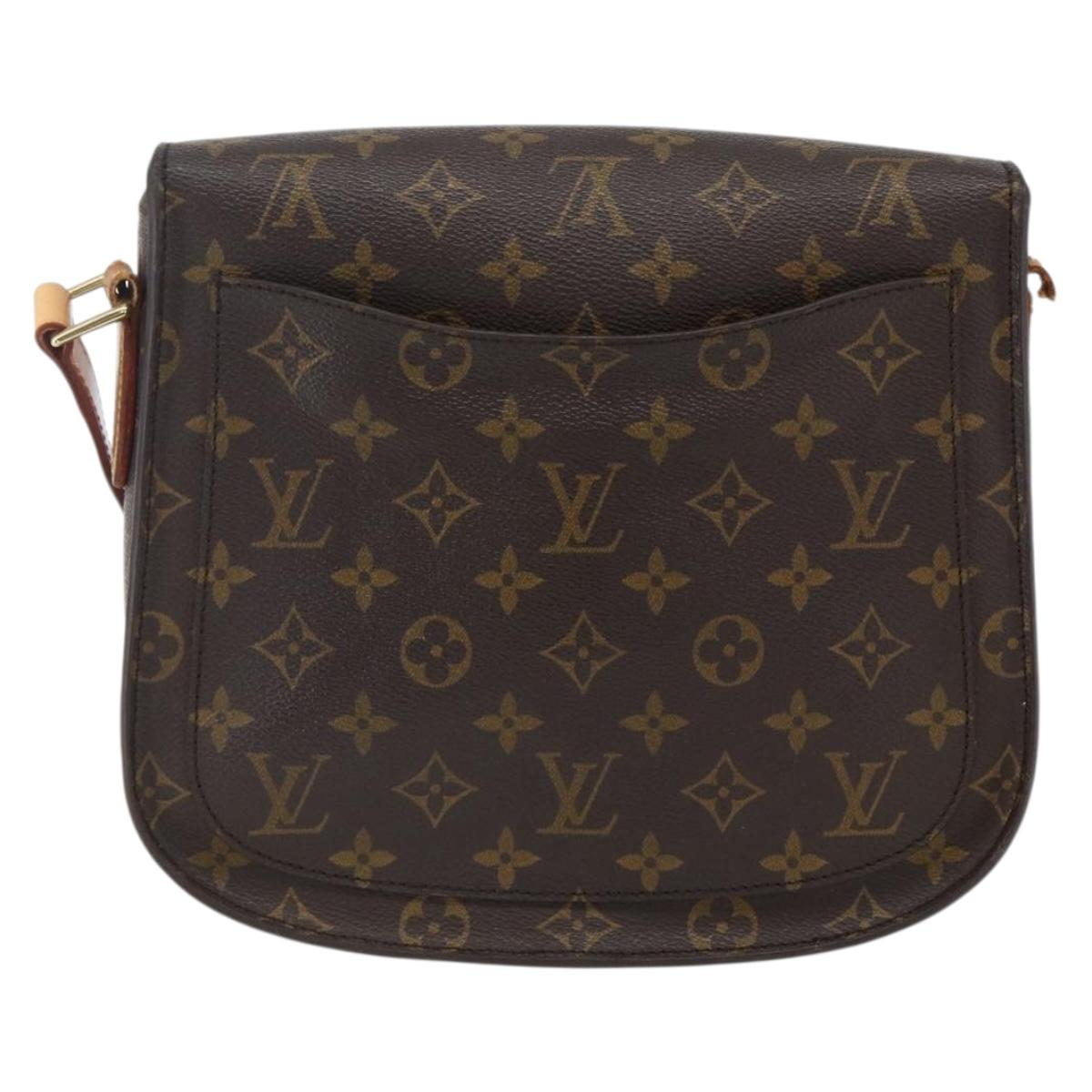 LOUIS VUITTON Monogram Saint Cloud GM Shoulder Bag M51242 LV Auth 172594