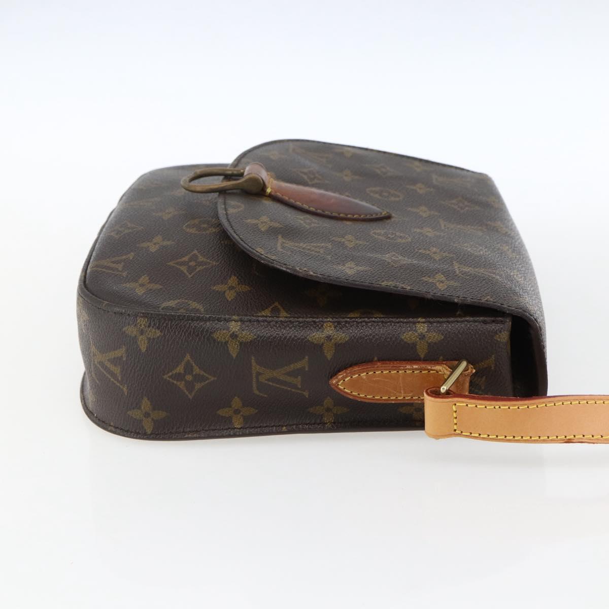 LOUIS VUITTON Monogram Saint Cloud GM Shoulder Bag M51242 LV Auth 172594