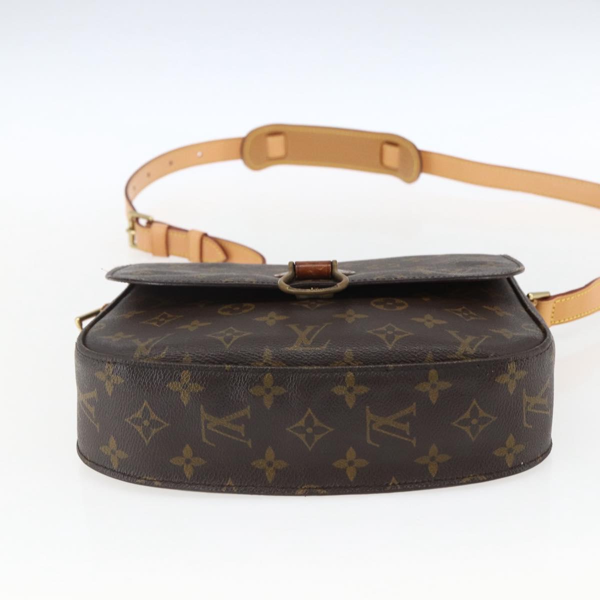 LOUIS VUITTON Monogram Saint Cloud GM Shoulder Bag M51242 LV Auth 172594