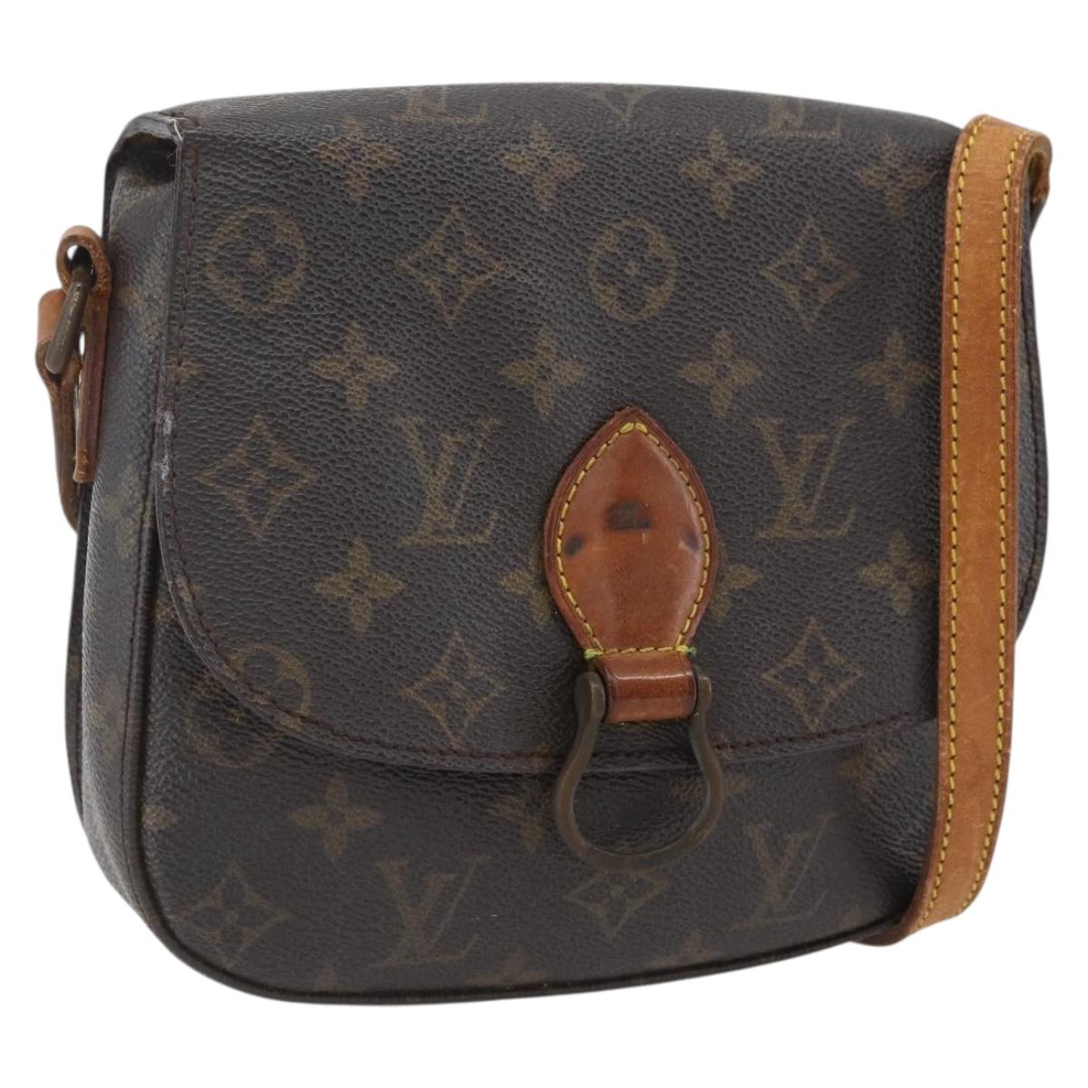 LOUIS VUITTON Monogram Saint Cloud MM Shoulder Bag M51243 LV Auth 172595