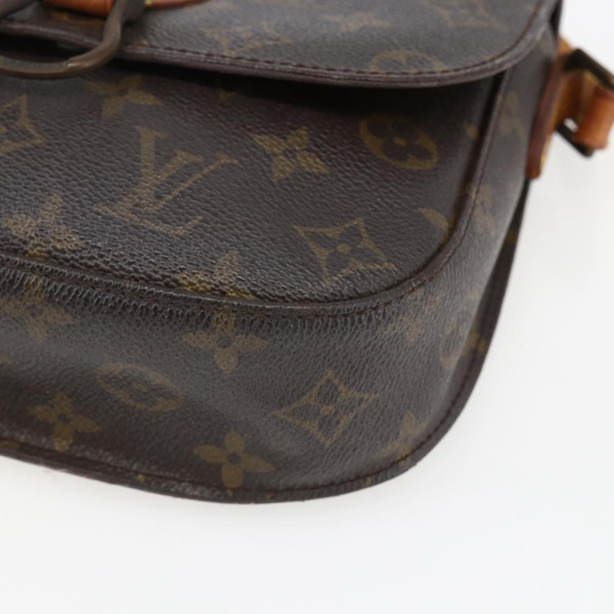 LOUIS VUITTON Monogram Saint Cloud MM Shoulder Bag M51243 LV Auth 172595