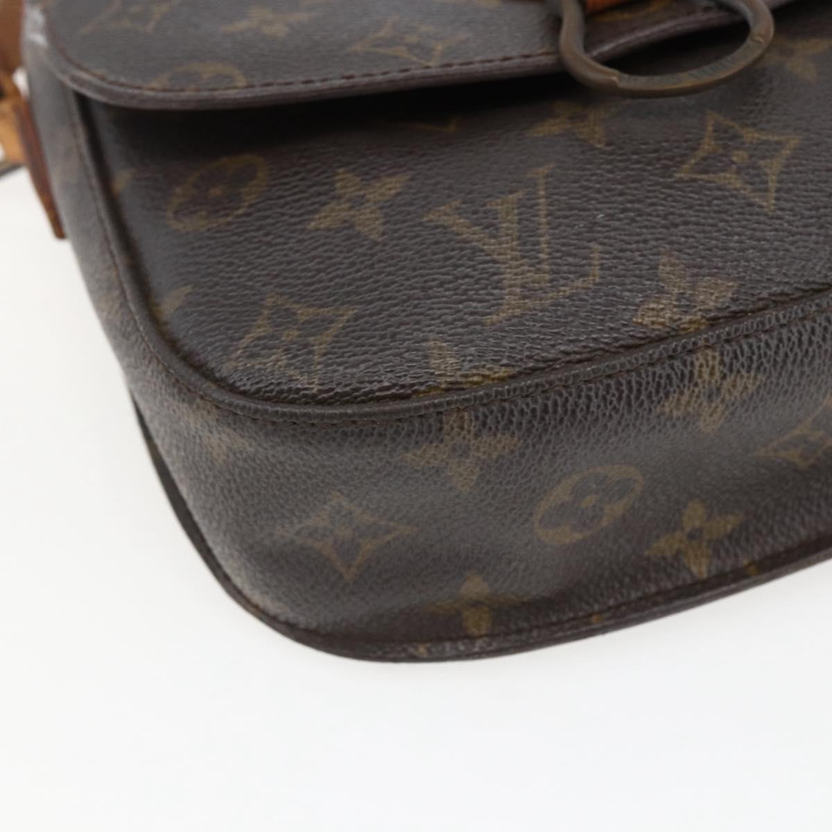 LOUIS VUITTON Monogram Saint Cloud MM Shoulder Bag M51243 LV Auth 172595