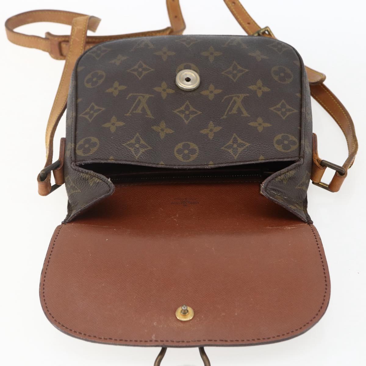 LOUIS VUITTON Monogram Saint Cloud MM Shoulder Bag M51243 LV Auth 172595