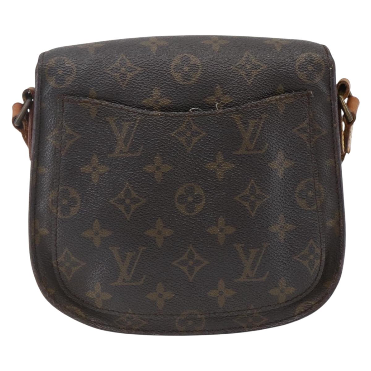 LOUIS VUITTON Monogram Saint Cloud MM Shoulder Bag M51243 LV Auth 172595