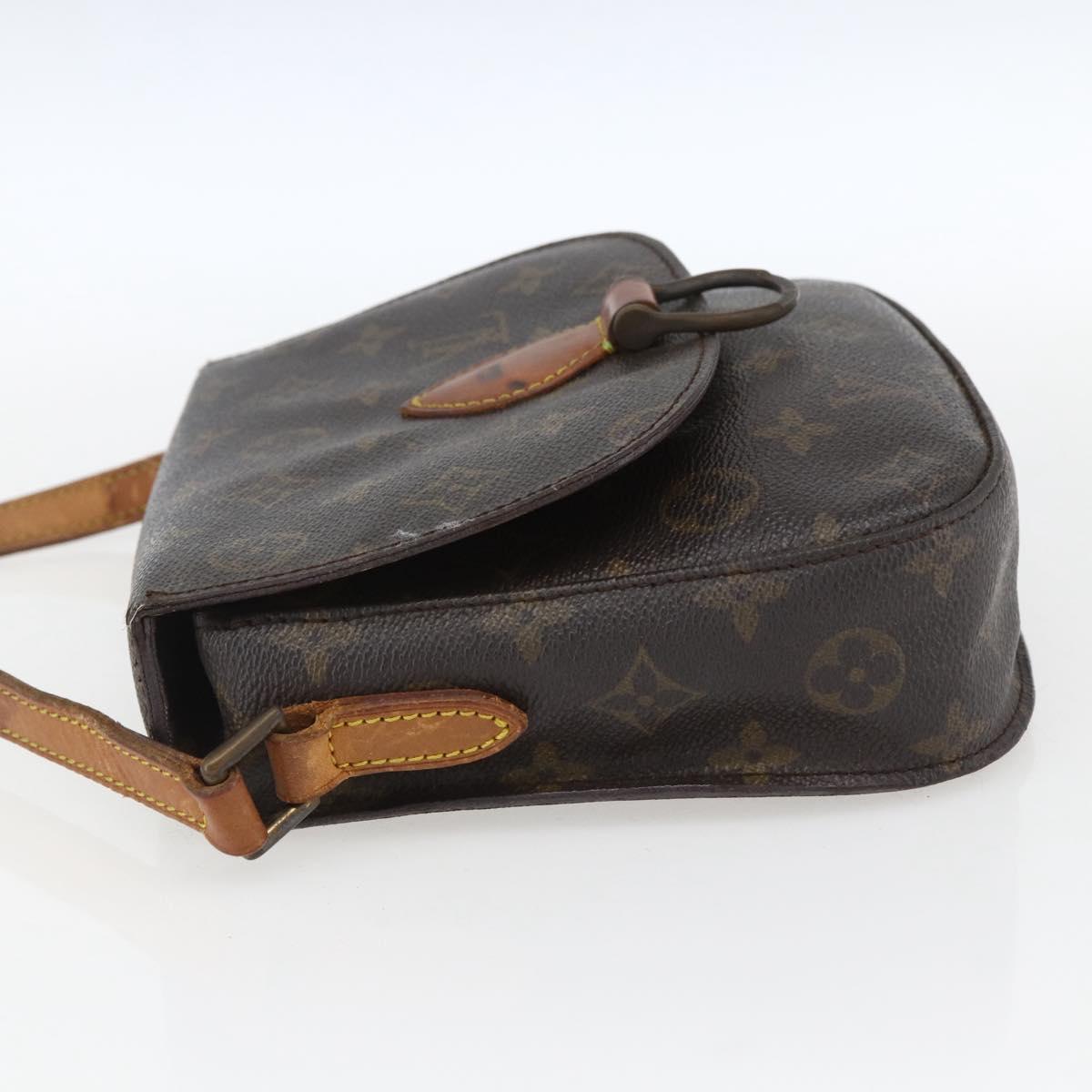 LOUIS VUITTON Monogram Saint Cloud MM Shoulder Bag M51243 LV Auth 172595