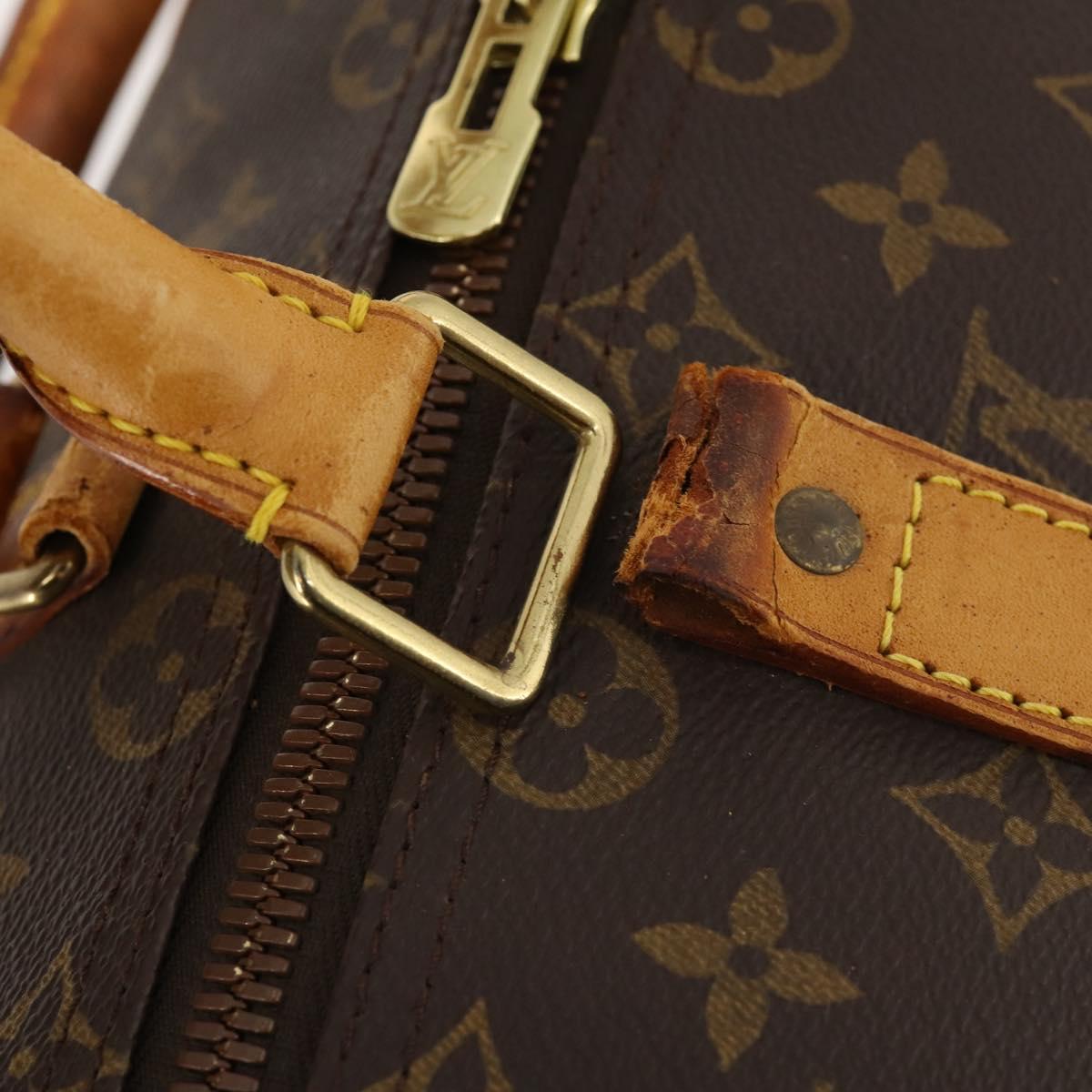 LOUIS VUITTON Monogram Keepall 45 Boston Bag M41428 LV Auth 172601
