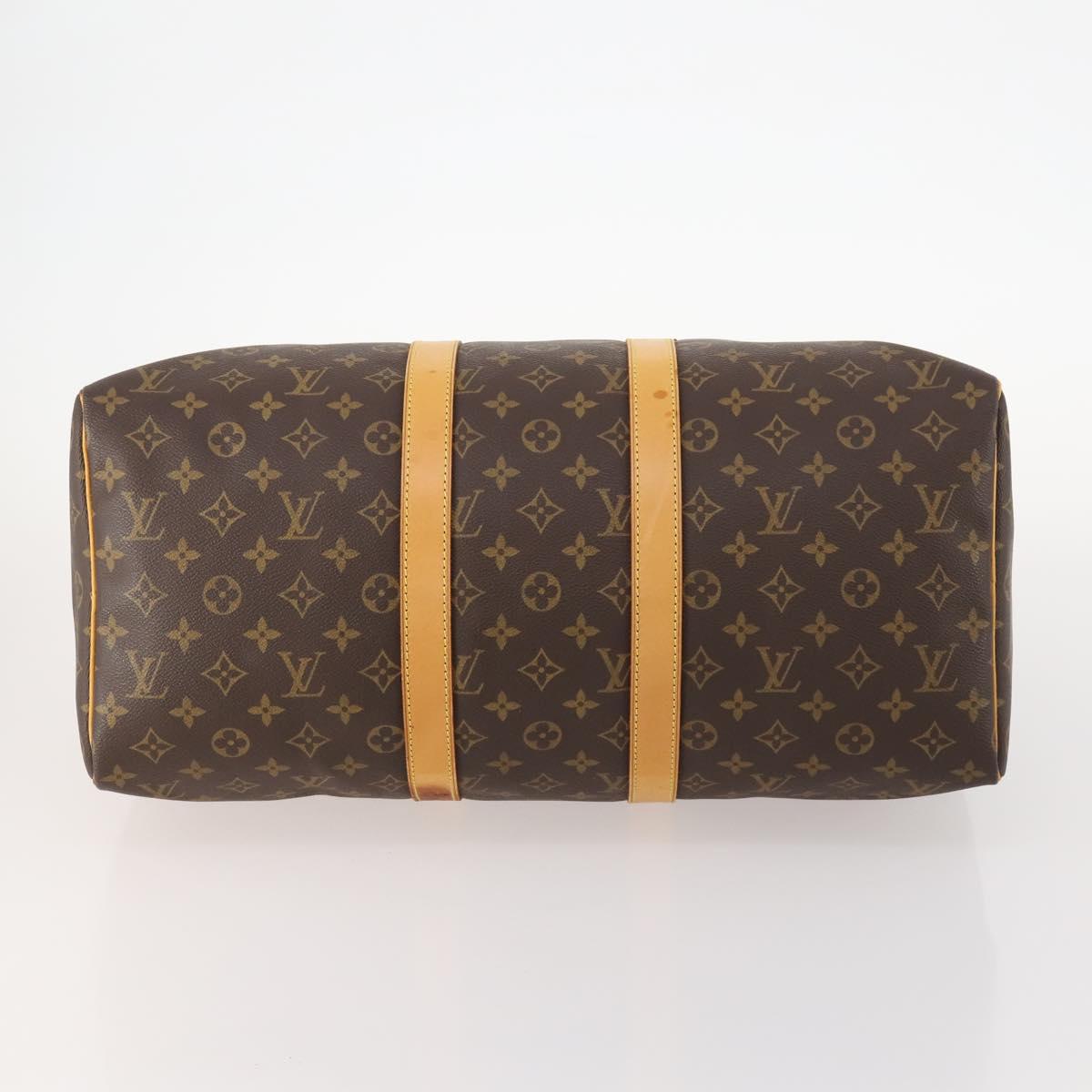 LOUIS VUITTON Monogram Keepall 45 Boston Bag M41428 LV Auth 172601