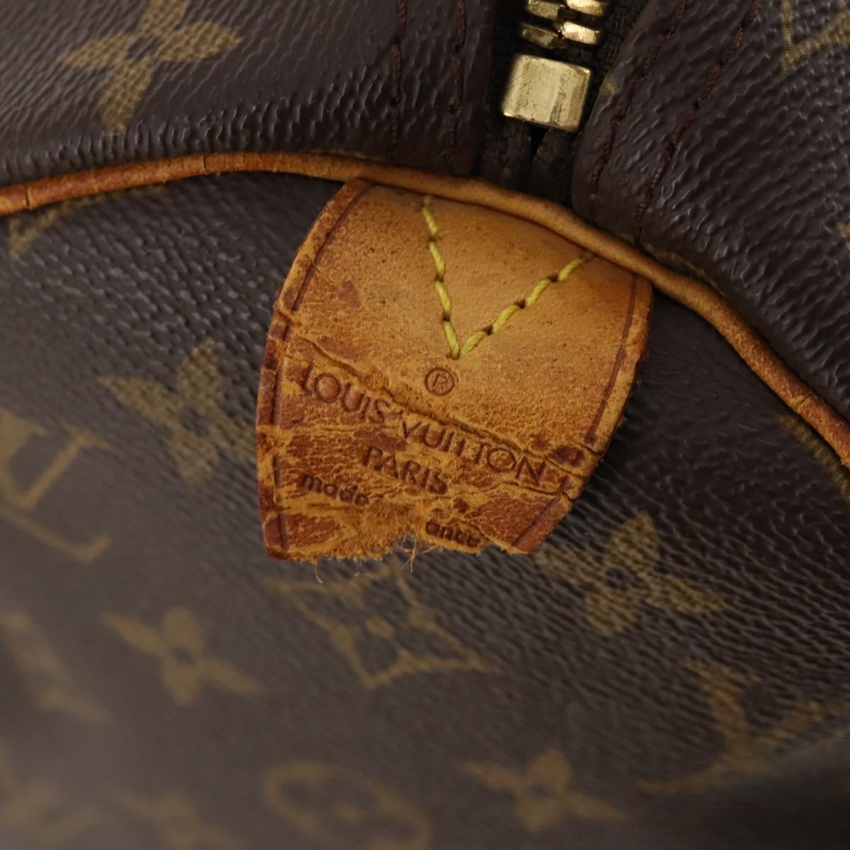 LOUIS VUITTON Monogram Keepall 45 Boston Bag M41428 LV Auth 172601