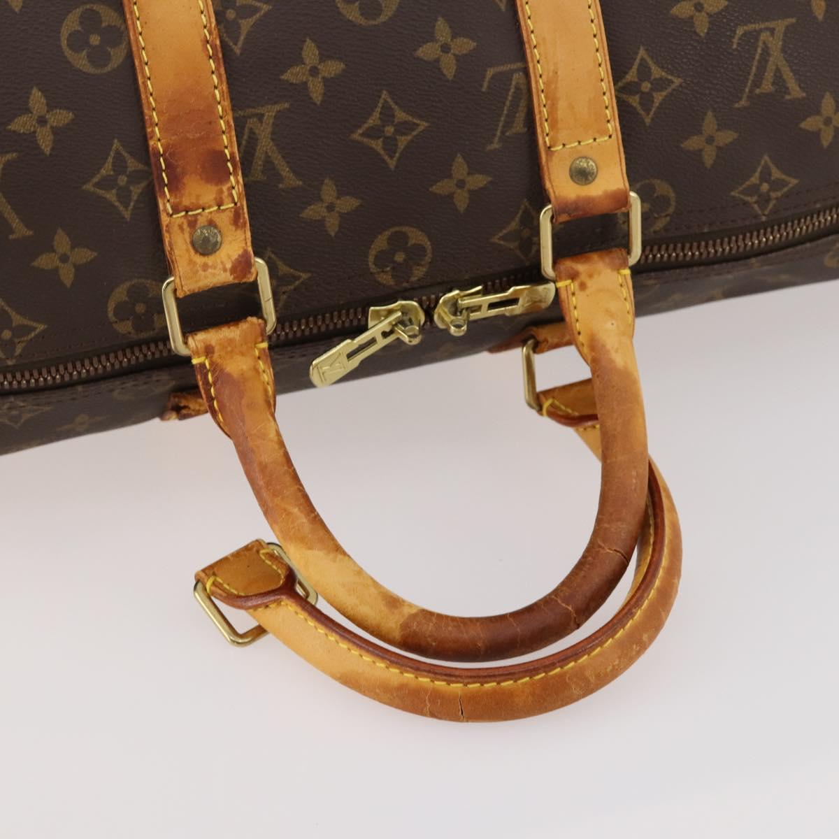 LOUIS VUITTON Monogram Keepall 45 Boston Bag M41428 LV Auth 172601