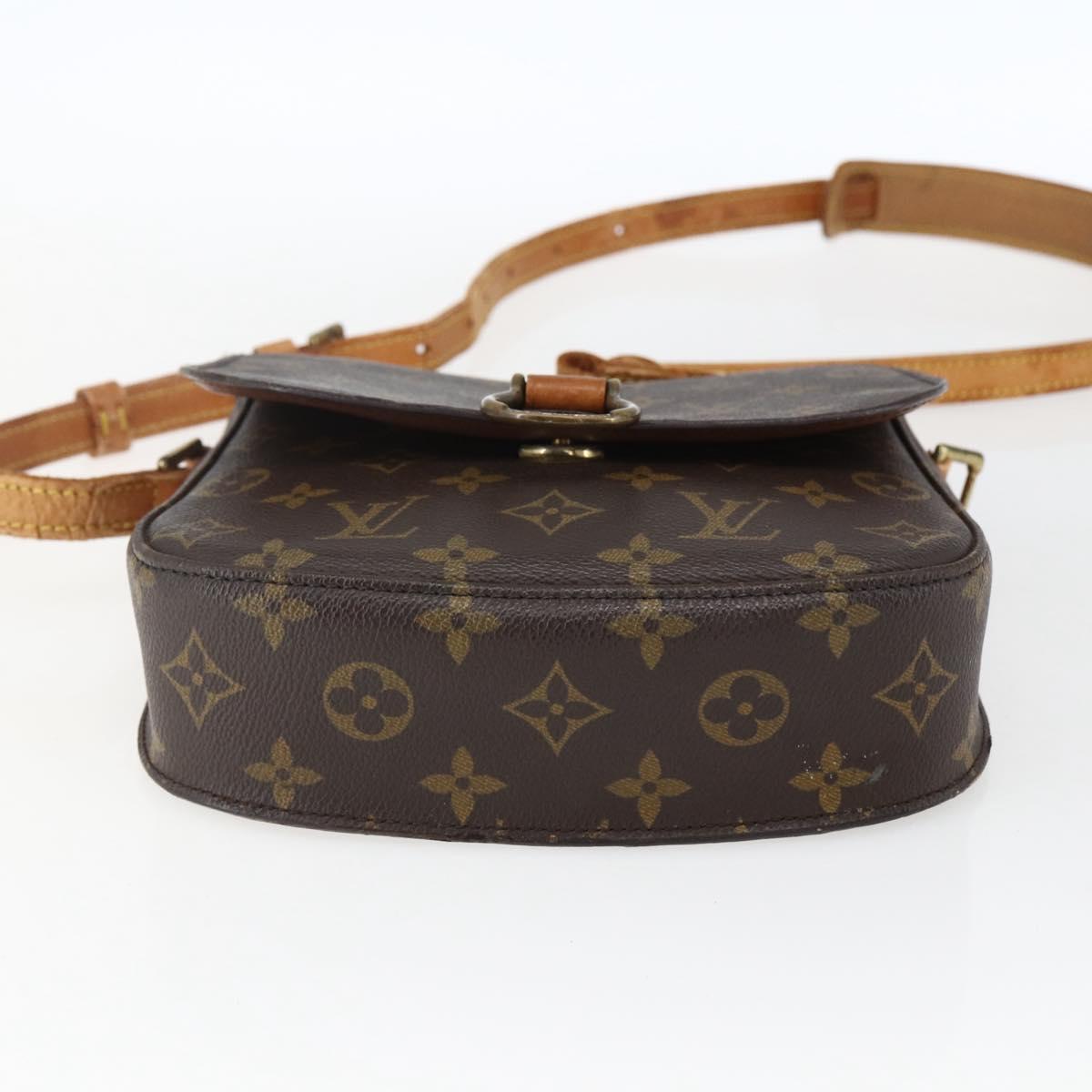 LOUIS VUITTON Monogram Saint Cloud MM Shoulder Bag M51243 LV Auth 172604