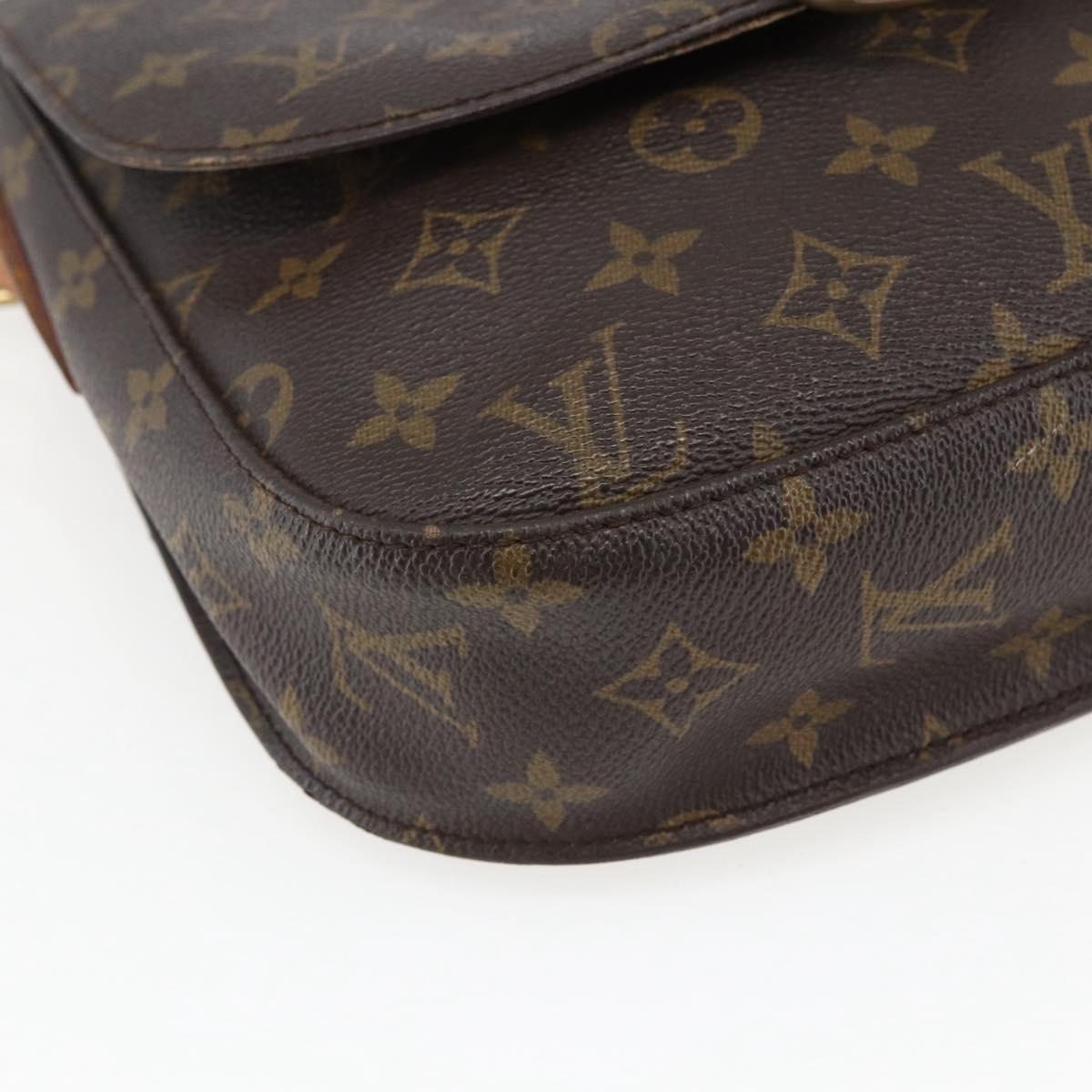LOUIS VUITTON Monogram Saint Cloud GM Shoulder Bag M51242 LV Auth 172612