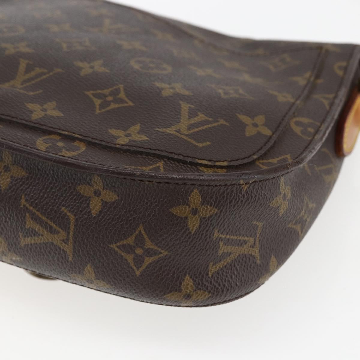 LOUIS VUITTON Monogram Saint Cloud GM Shoulder Bag M51242 LV Auth 172612