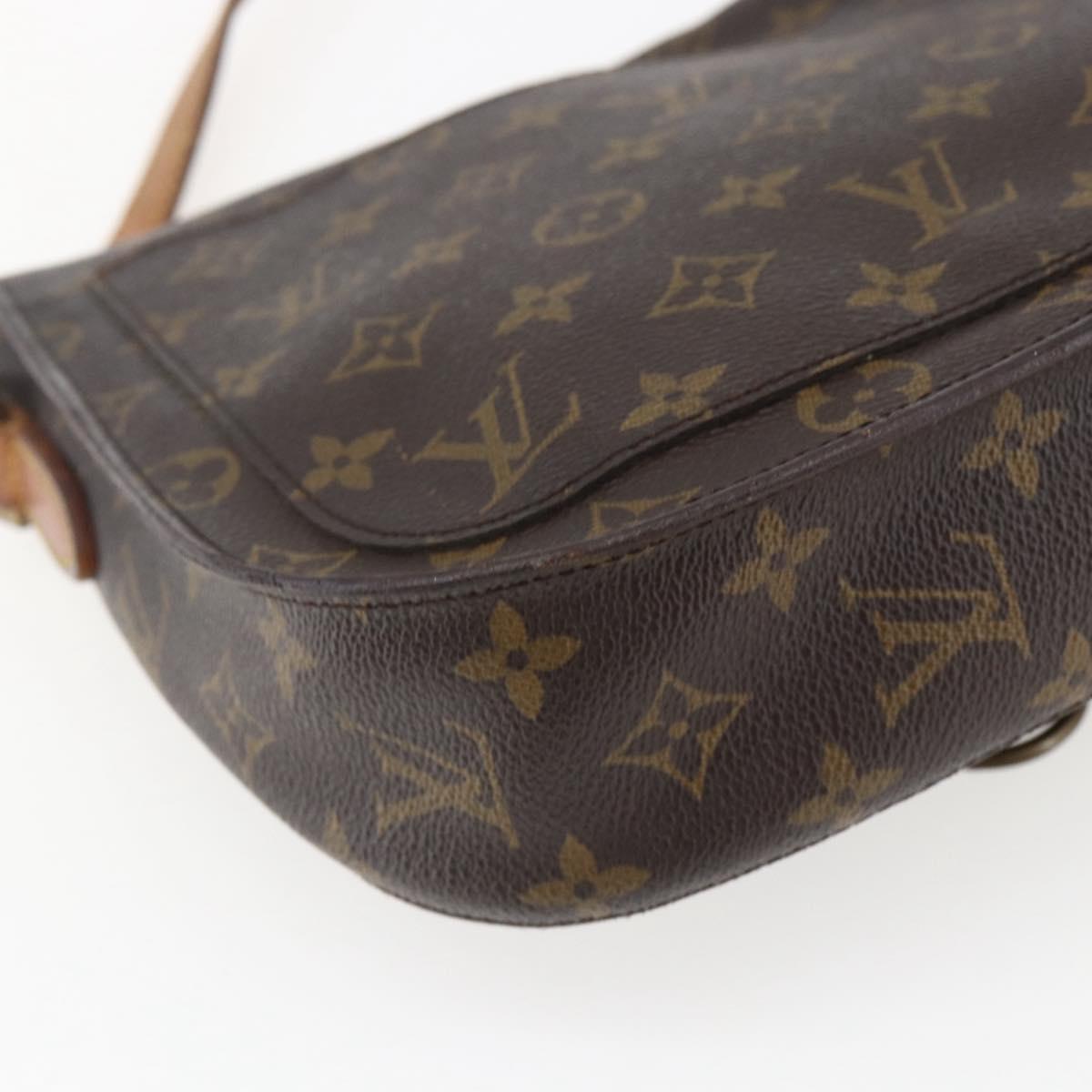LOUIS VUITTON Monogram Saint Cloud GM Shoulder Bag M51242 LV Auth 172612