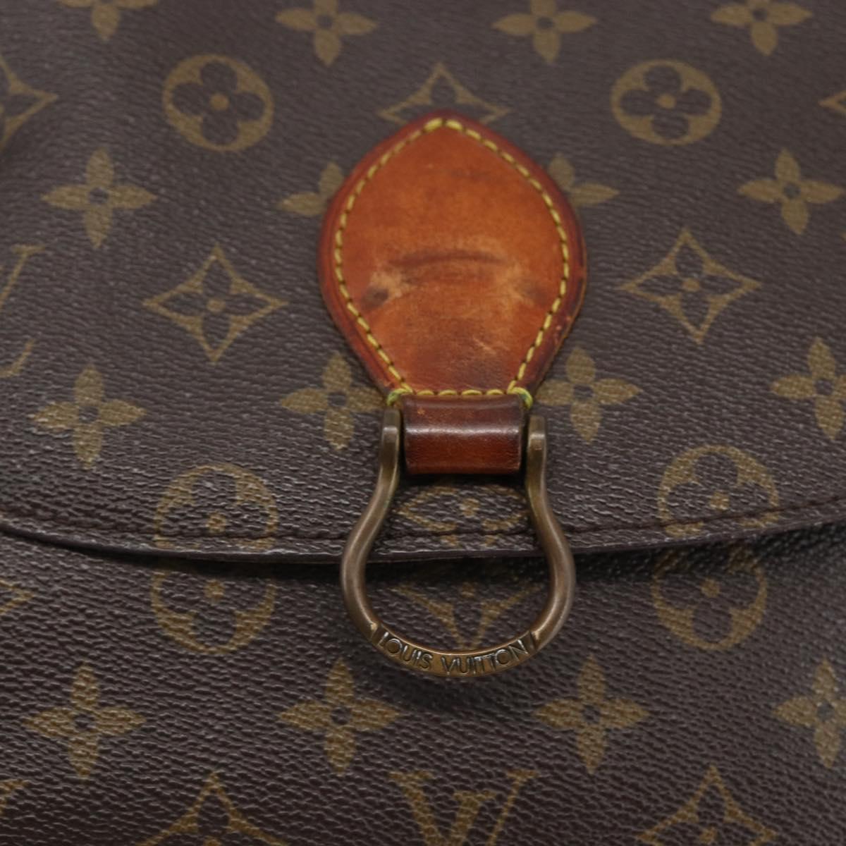 LOUIS VUITTON Monogram Saint Cloud GM Shoulder Bag M51242 LV Auth 172612