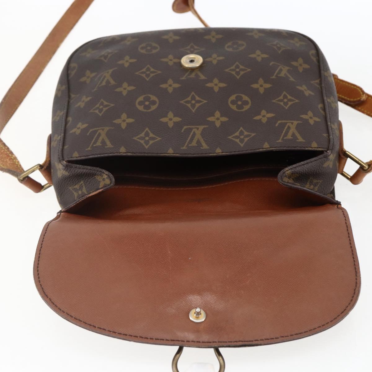 LOUIS VUITTON Monogram Saint Cloud GM Shoulder Bag M51242 LV Auth 172612