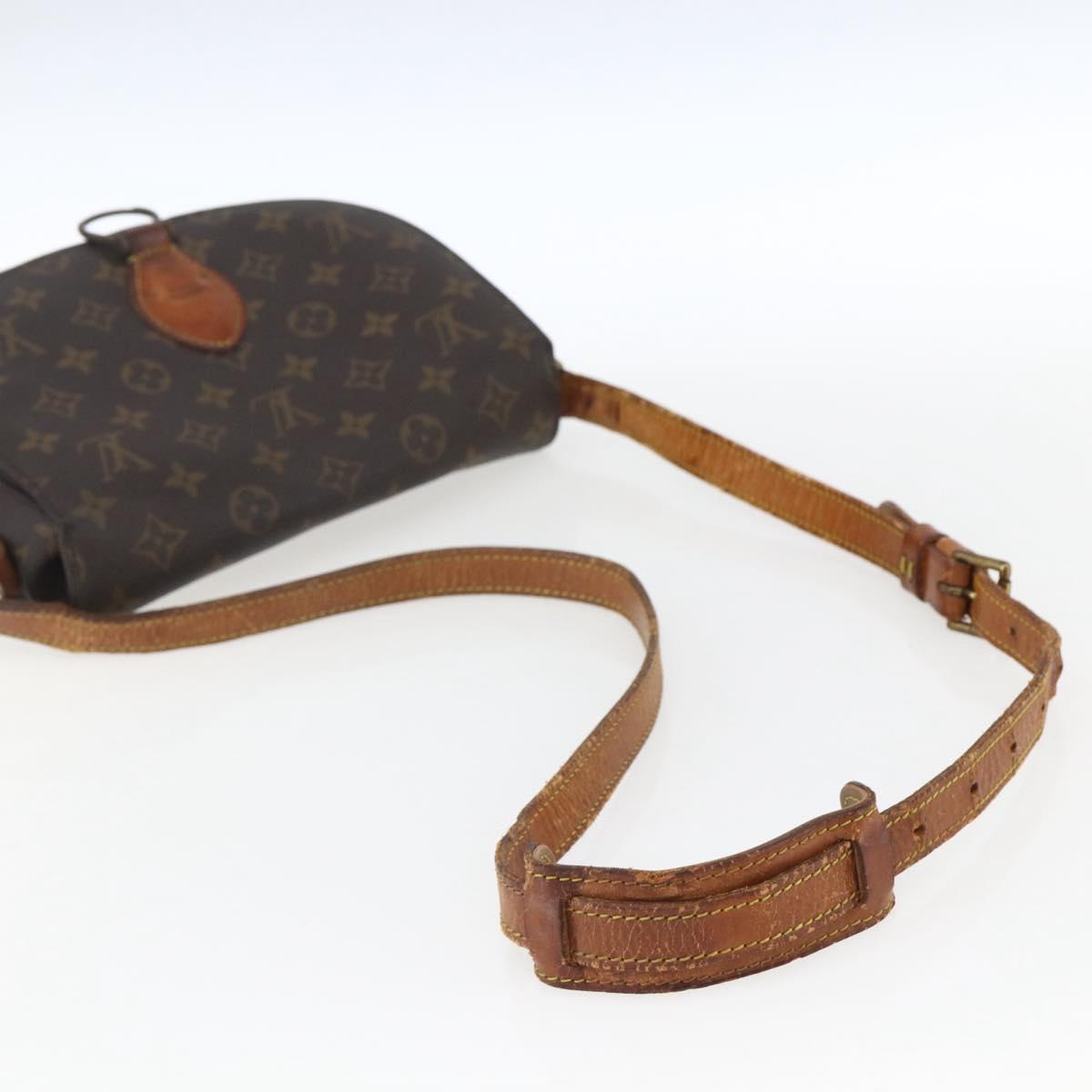 LOUIS VUITTON Monogram Saint Cloud GM Shoulder Bag M51242 LV Auth 172612