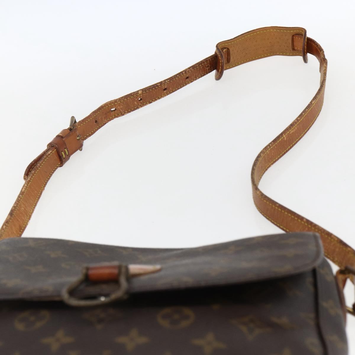LOUIS VUITTON Monogram Saint Cloud GM Shoulder Bag M51242 LV Auth 172612