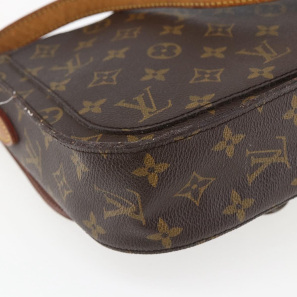 LOUIS VUITTON Monogram Saint Cloud GM Shoulder Bag M51242 LV Auth 172618