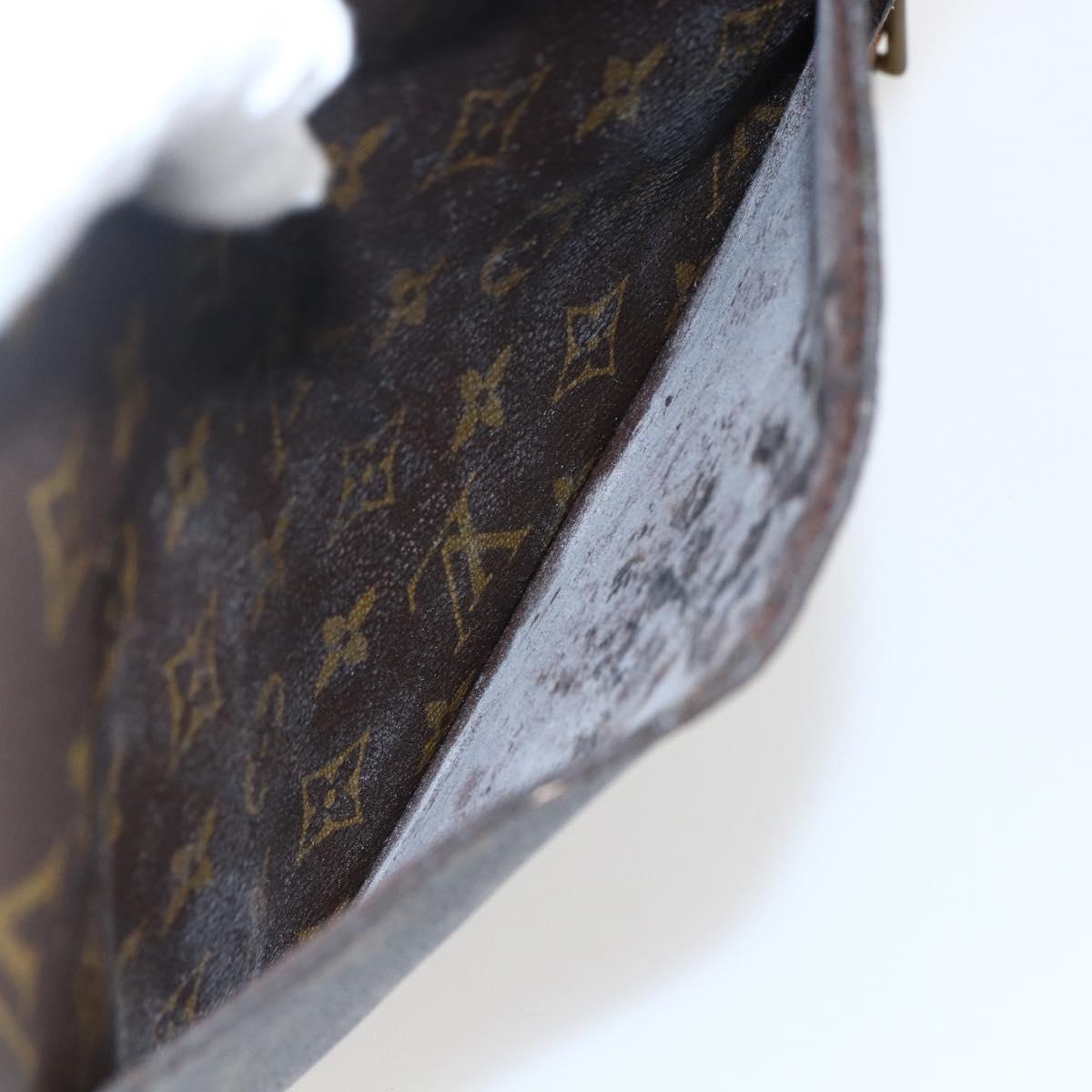 LOUIS VUITTON Monogram Saint Cloud GM Shoulder Bag M51242 LV Auth 172618