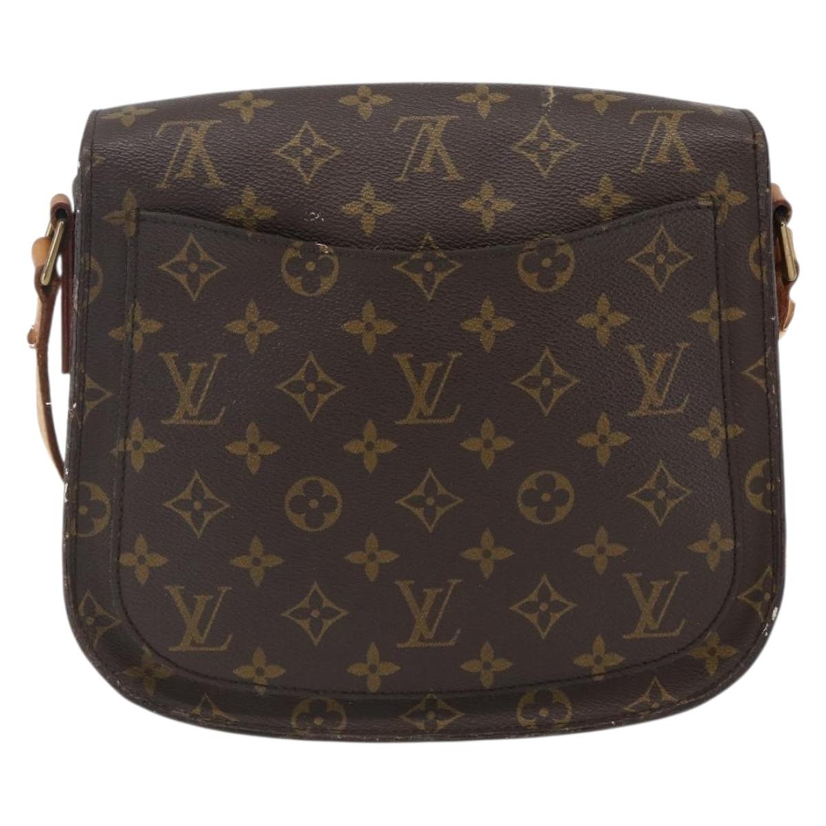 LOUIS VUITTON Monogram Saint Cloud GM Shoulder Bag M51242 LV Auth 172618