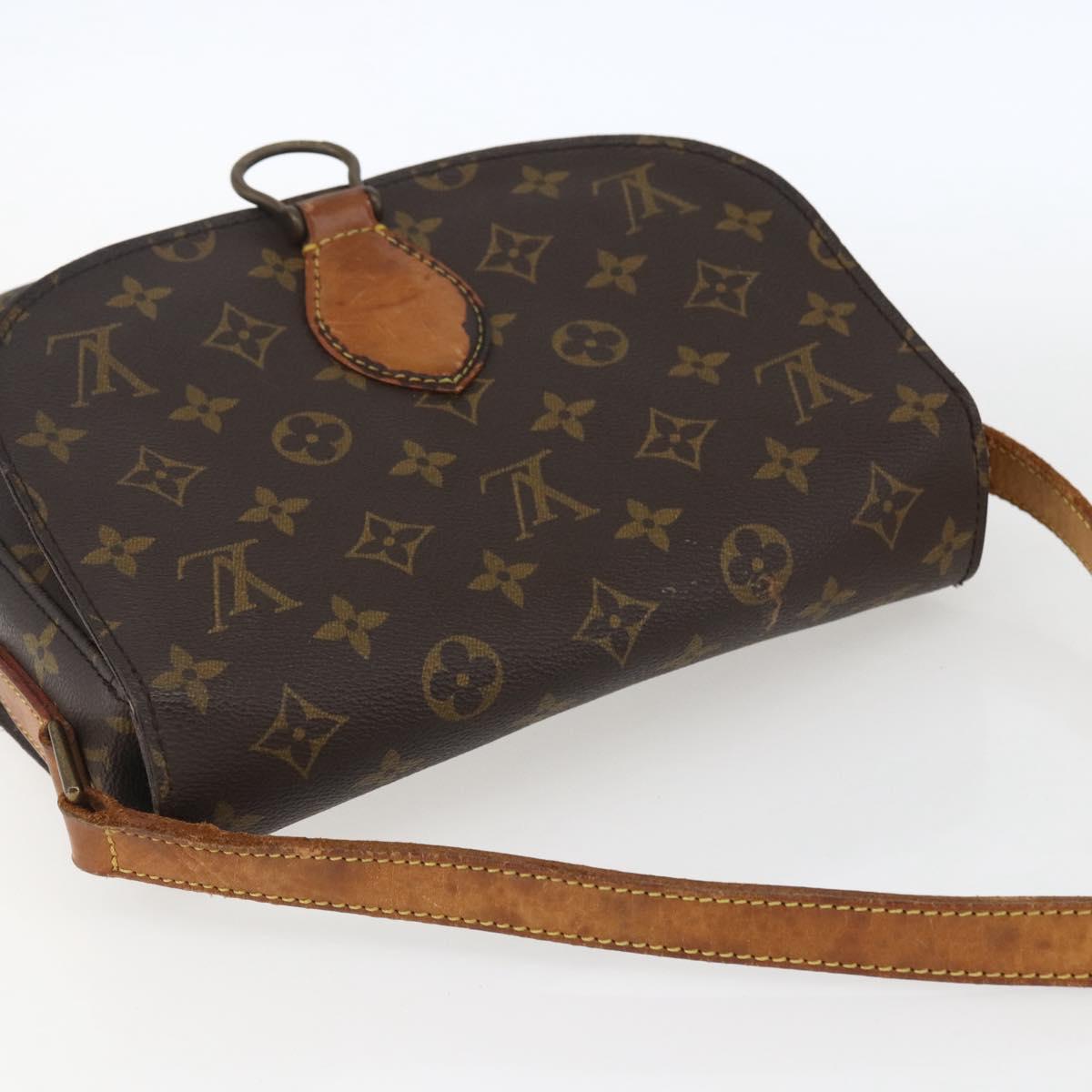 LOUIS VUITTON Monogram Saint Cloud GM Shoulder Bag M51242 LV Auth 172618