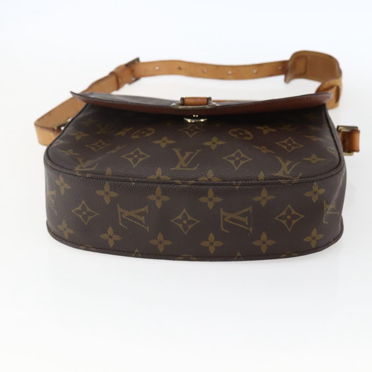 LOUIS VUITTON Monogram Saint Cloud GM Shoulder Bag M51242 LV Auth 172618