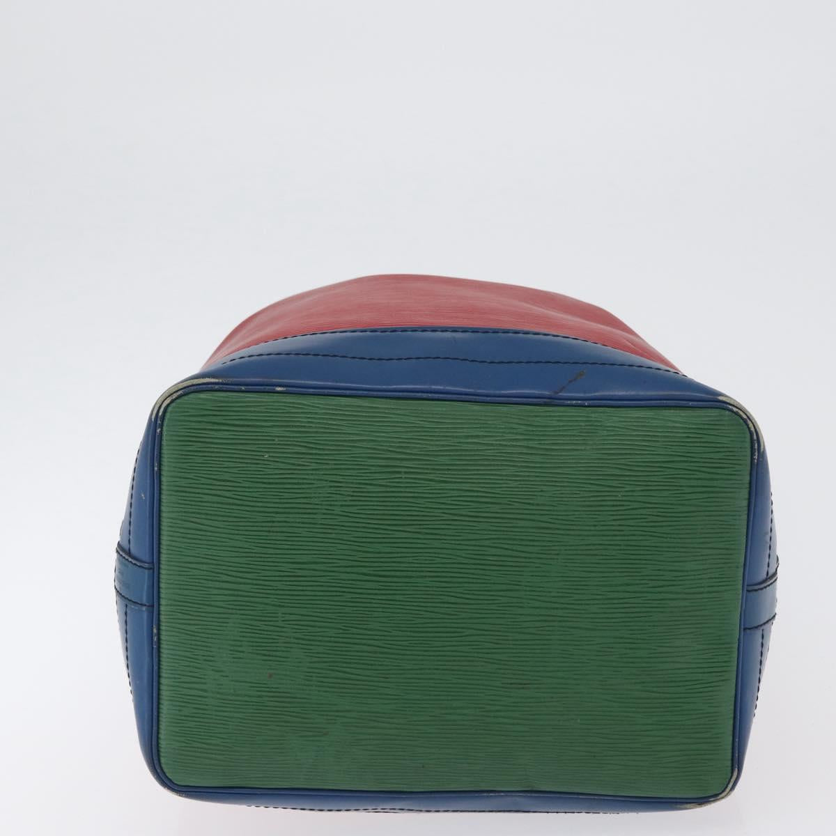 LOUIS VUITTON Epi Noe Shoulder Bag Tricolor Red Blue M44084 LV Auth 172622